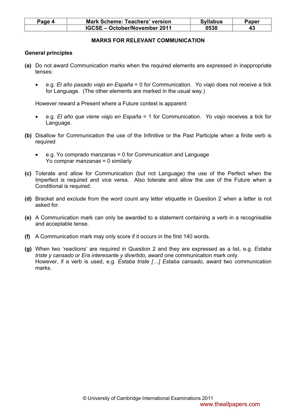 Mark scheme, page 4 of 19