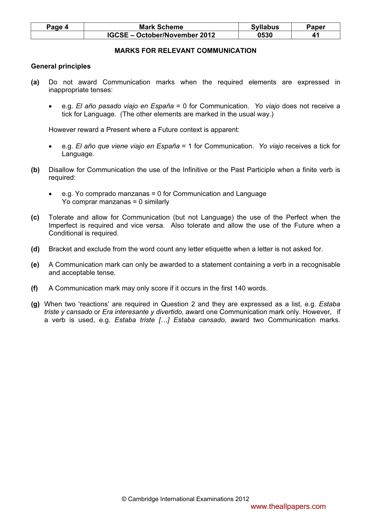Mark scheme, page 4 of 18