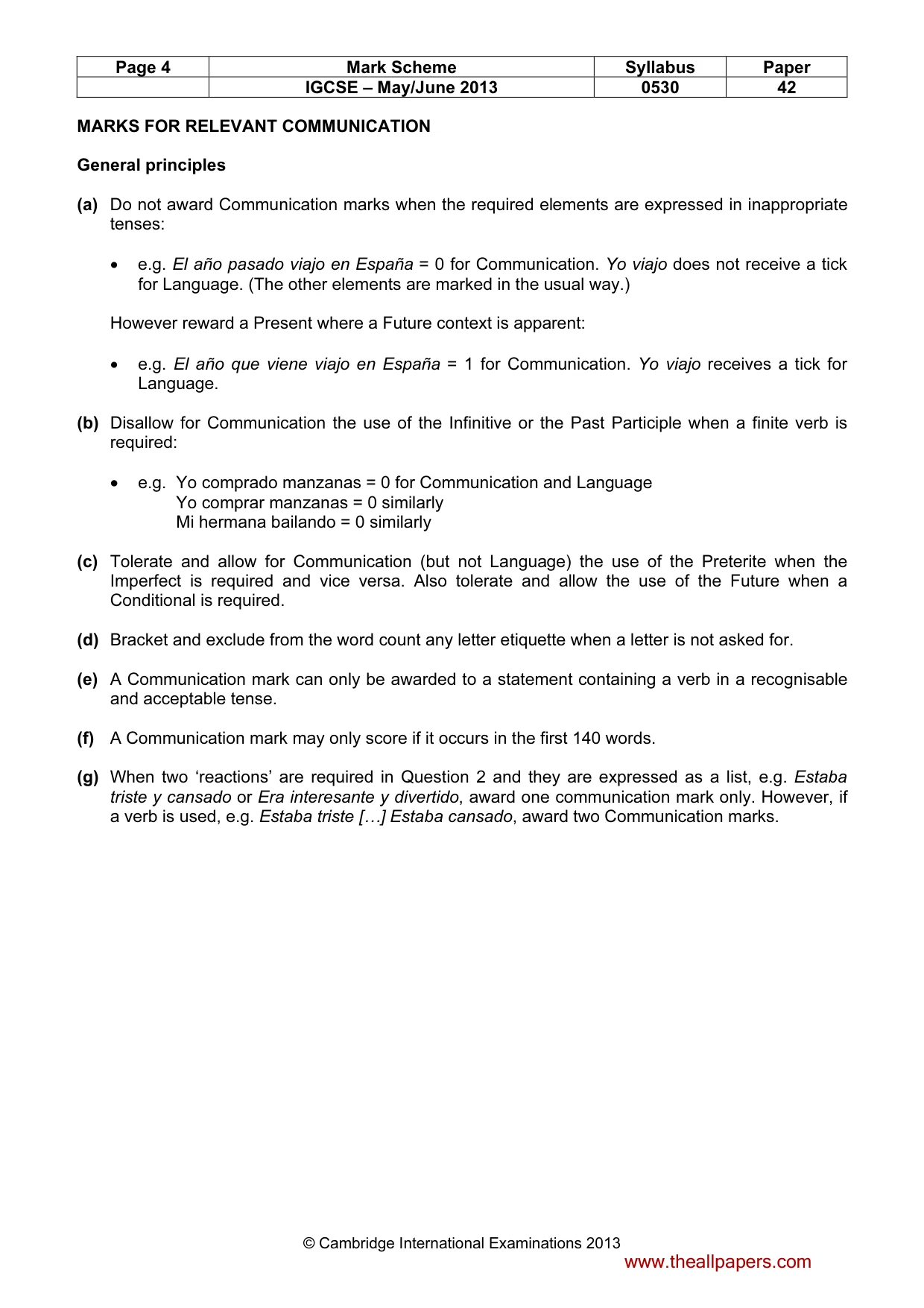 Mark scheme, page 4 of 19