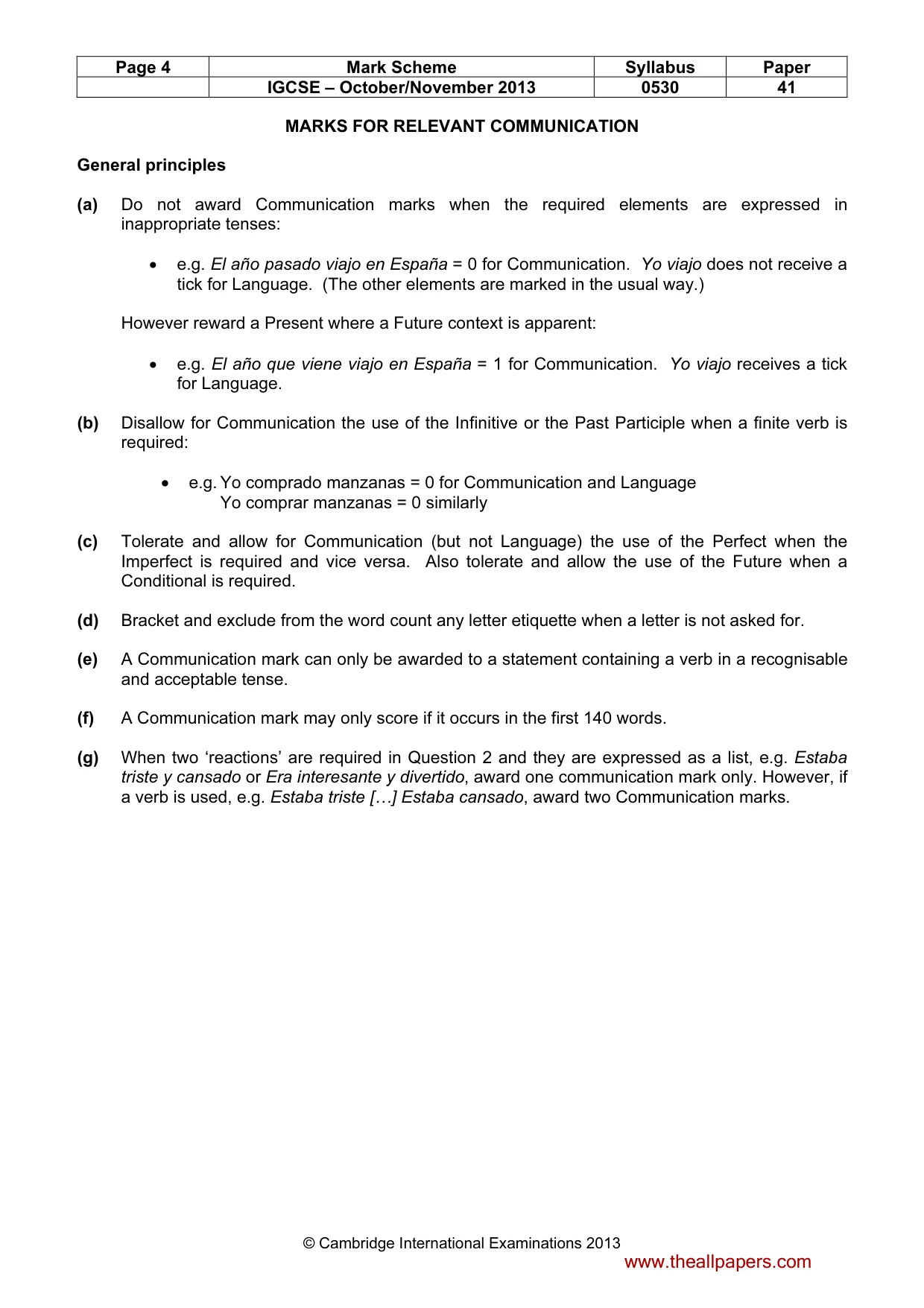 Mark scheme, page 4 of 19