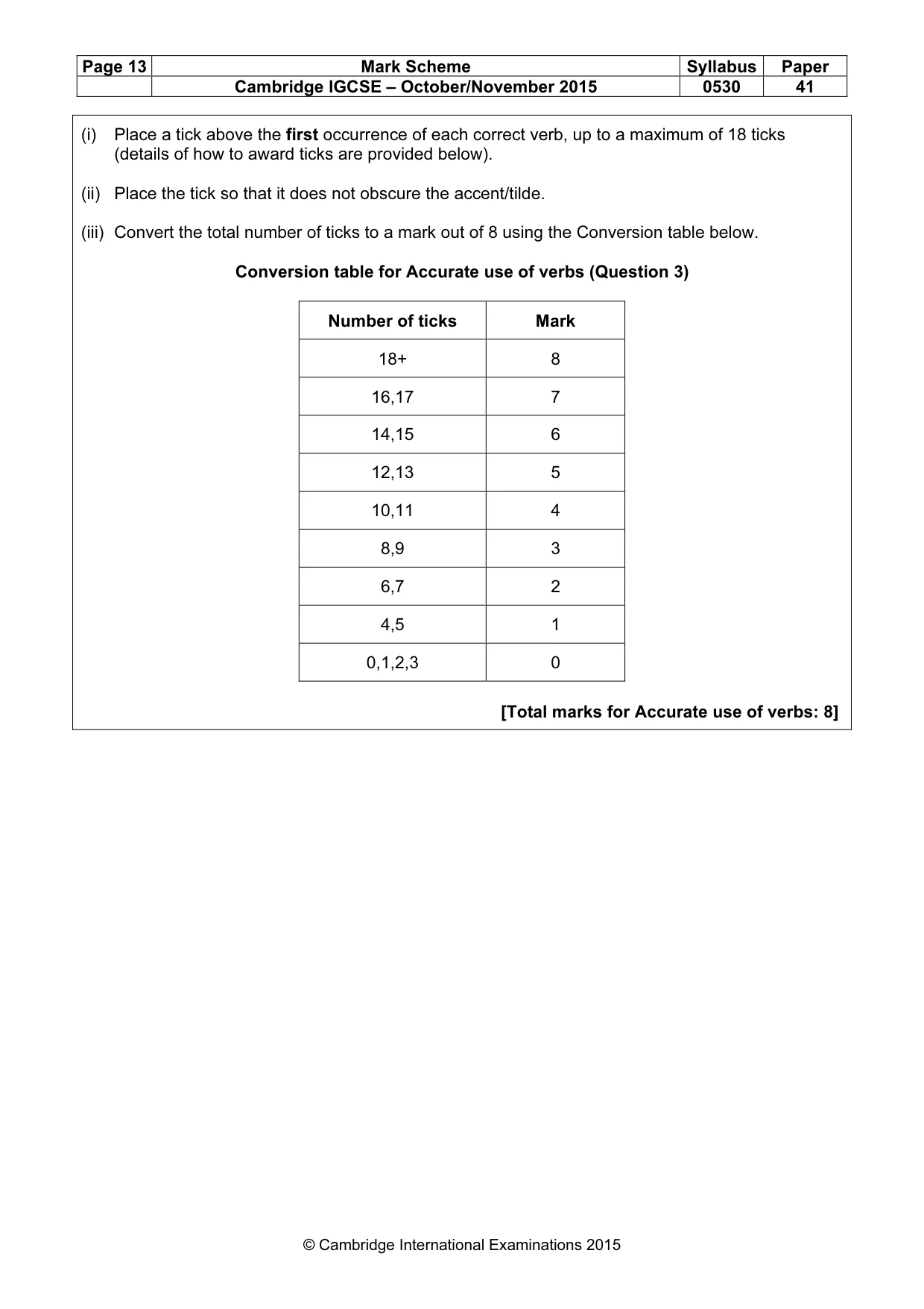 Mark scheme, page 13 of 24