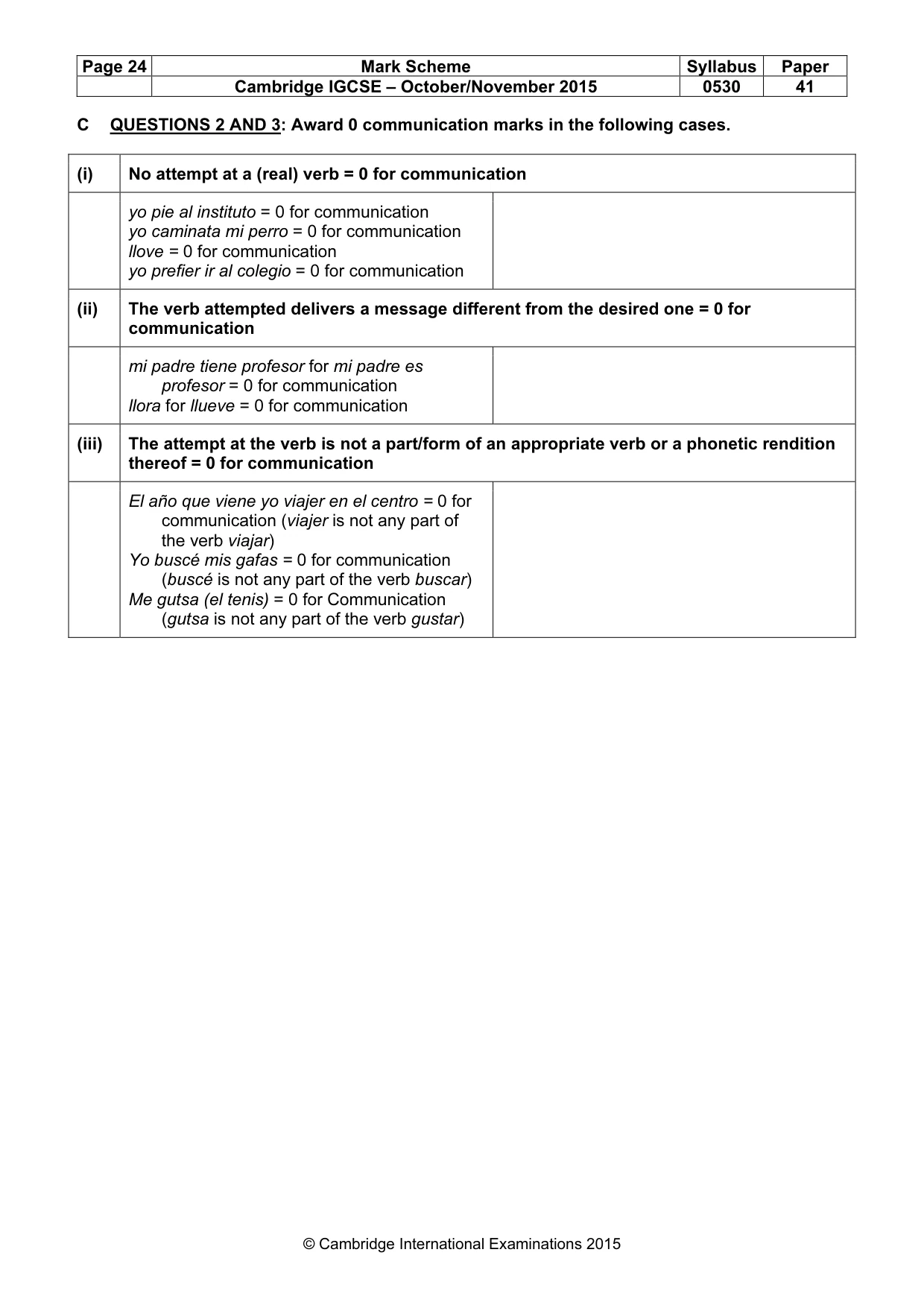 Mark scheme, page 24 of 24