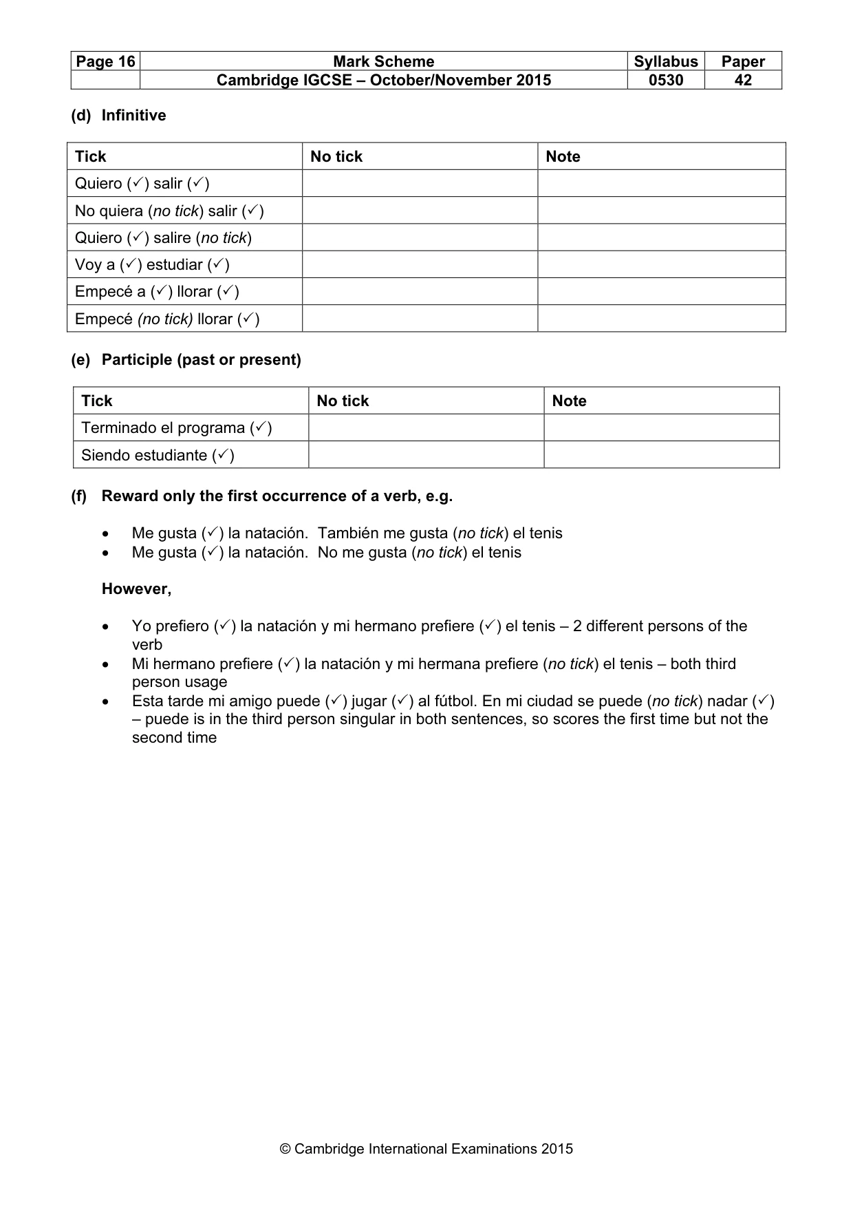 Mark scheme, page 16 of 24