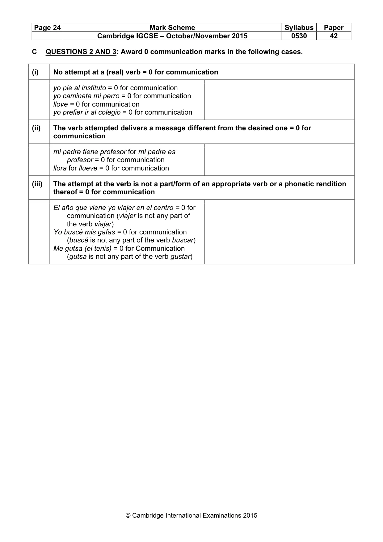Mark scheme, page 24 of 24