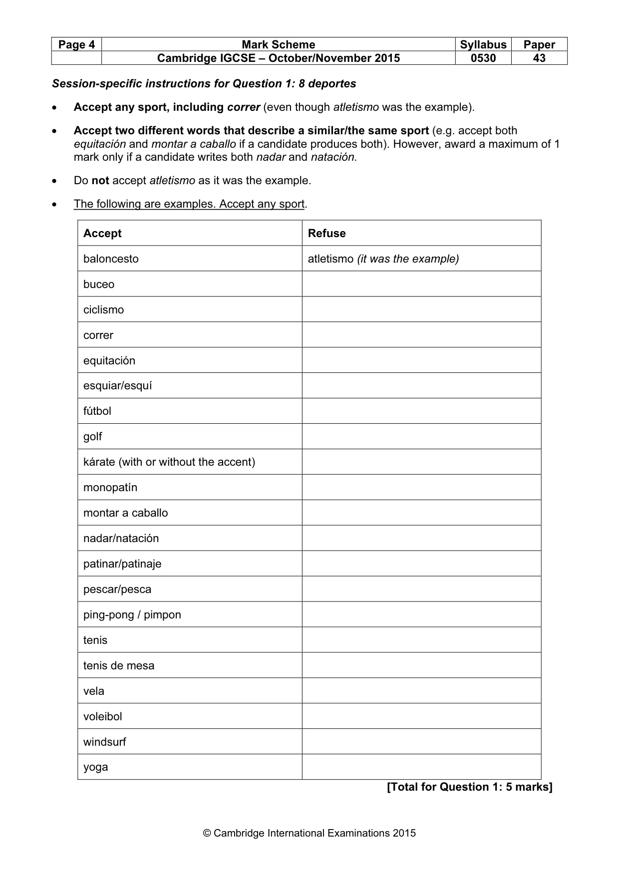 Mark scheme, page 4 of 24