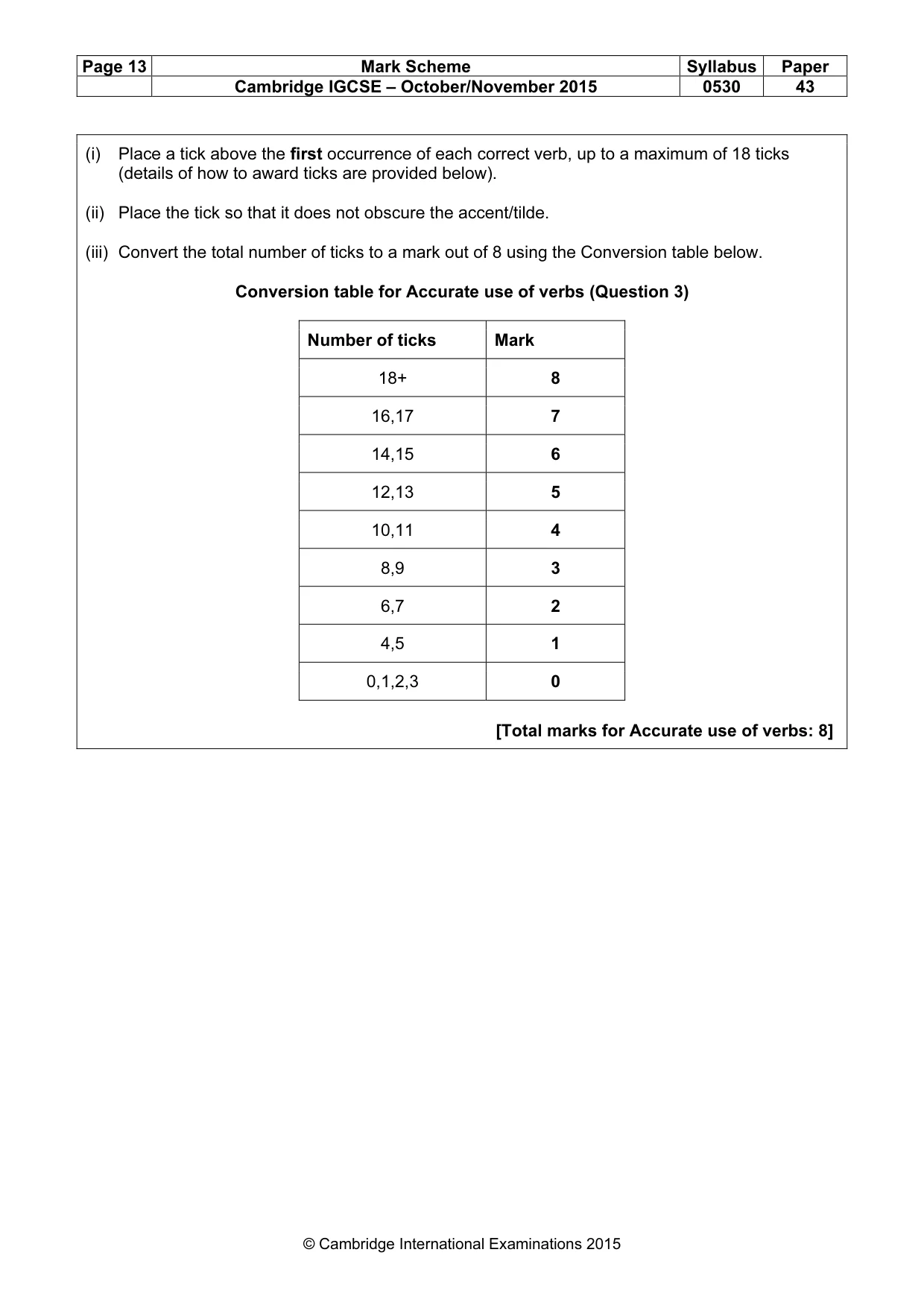 Mark scheme, page 13 of 24