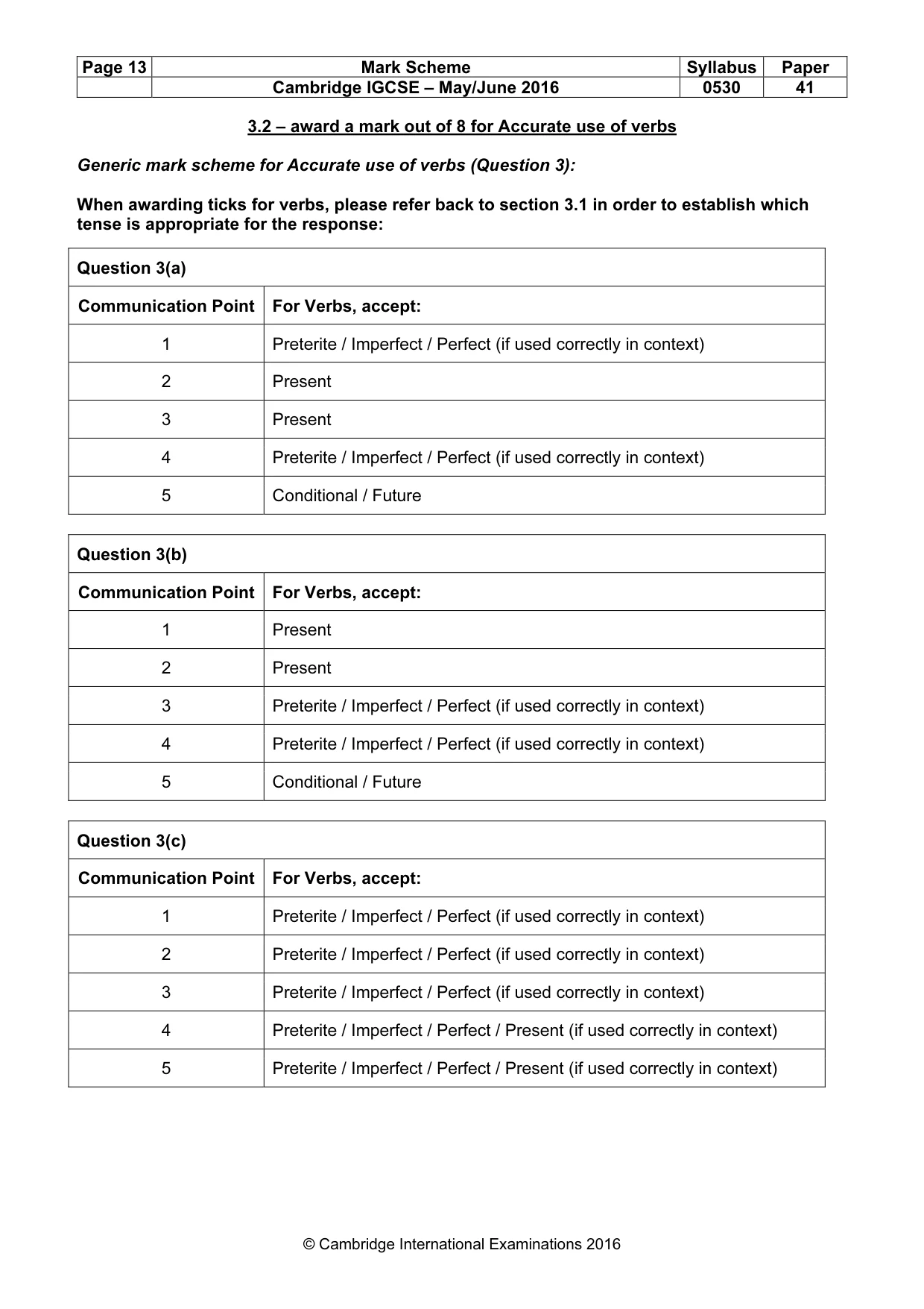 Mark scheme, page 13 of 26