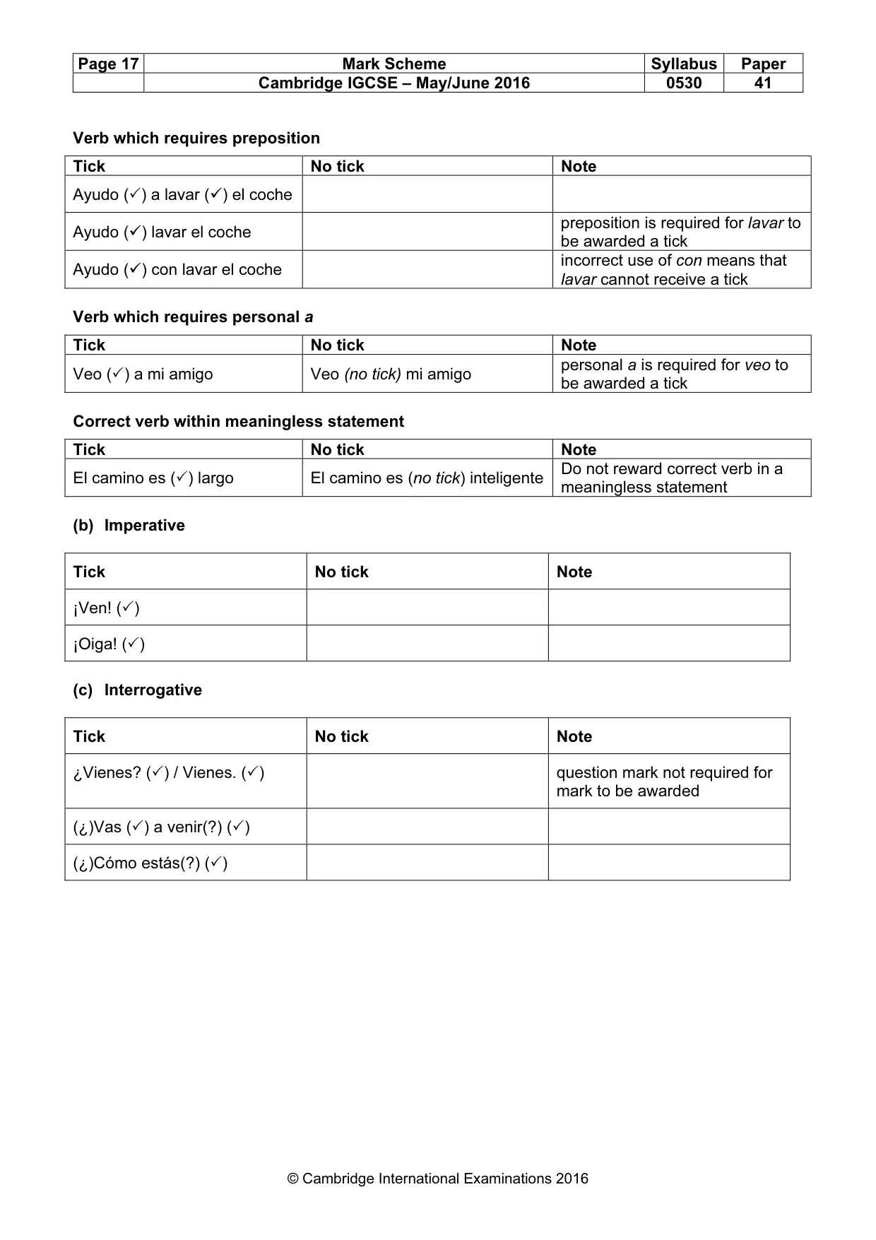 Mark scheme, page 17 of 26