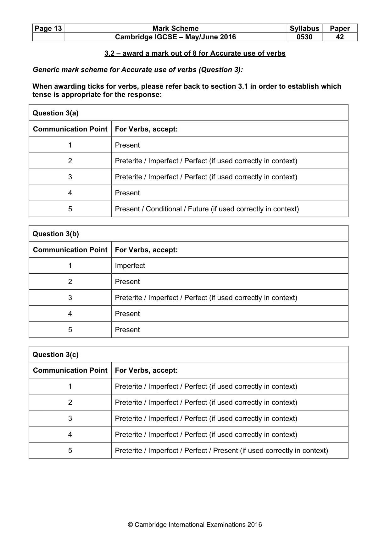 Mark scheme, page 13 of 26