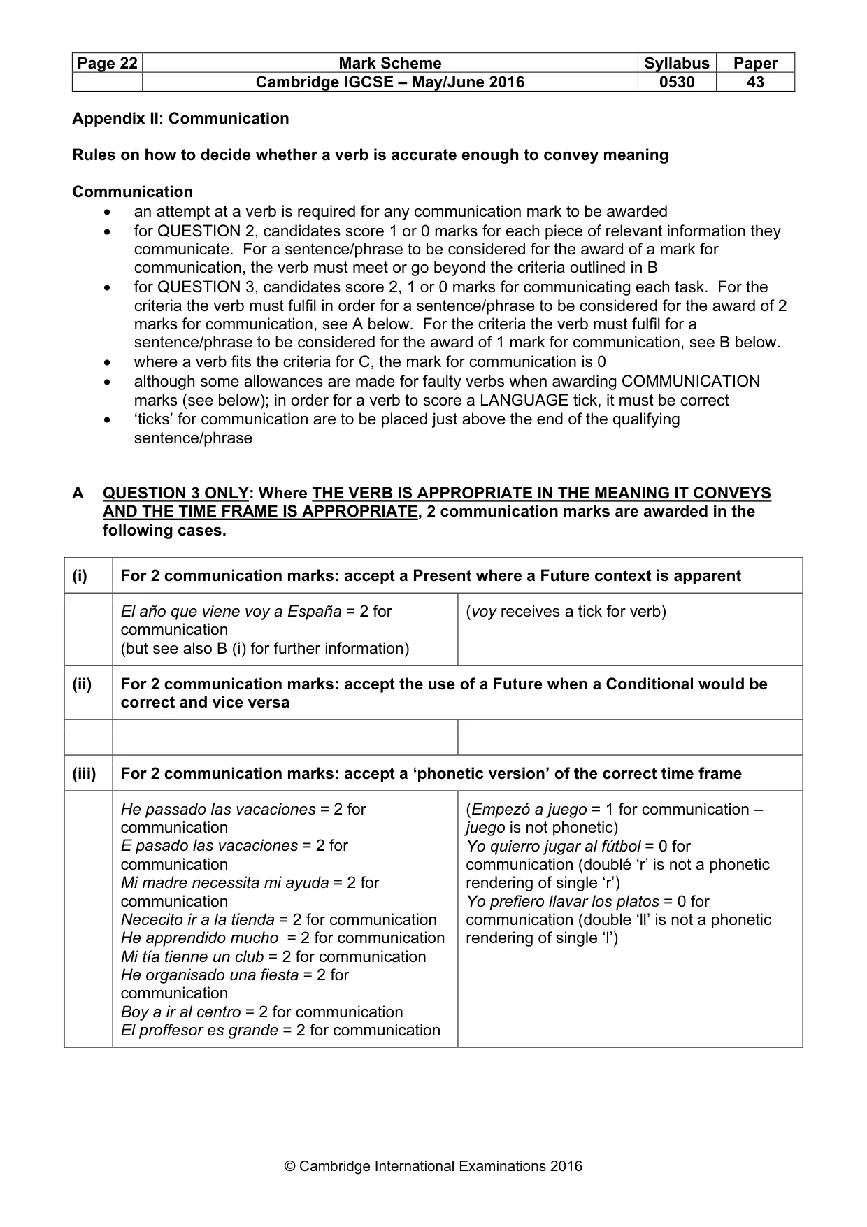 Mark scheme, page 22 of 26