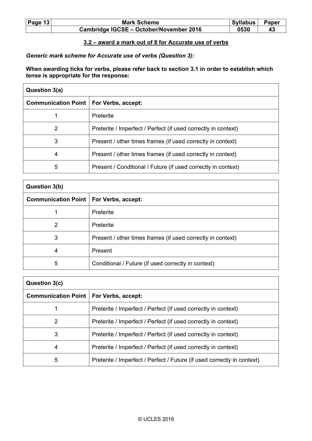 Mark scheme, page 13 of 26