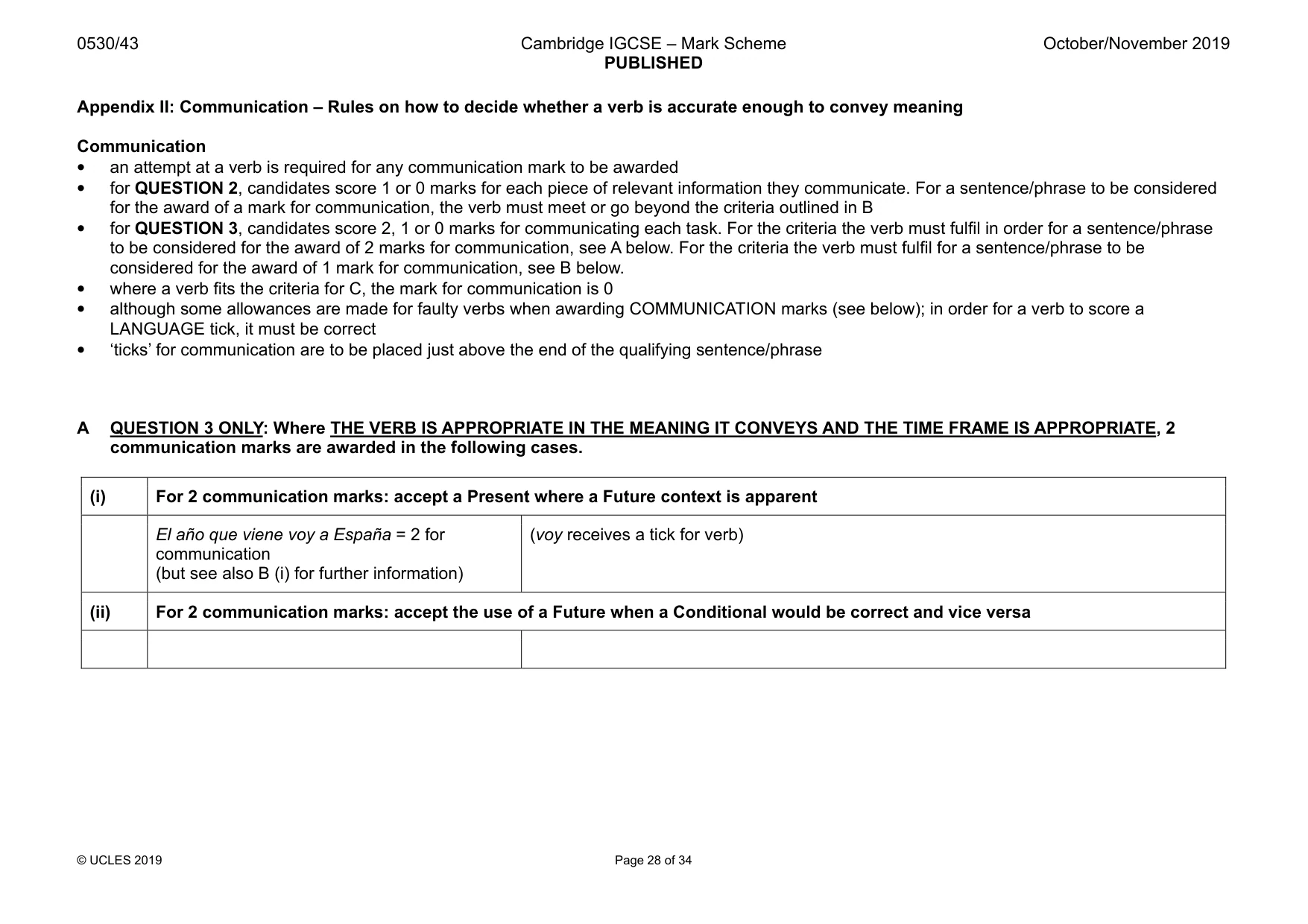 Mark scheme, page 28 of 34