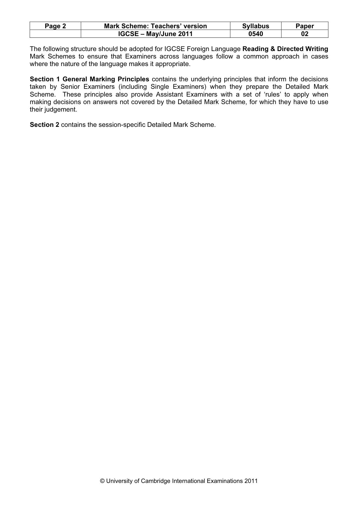 Mark scheme, page 2 of 12