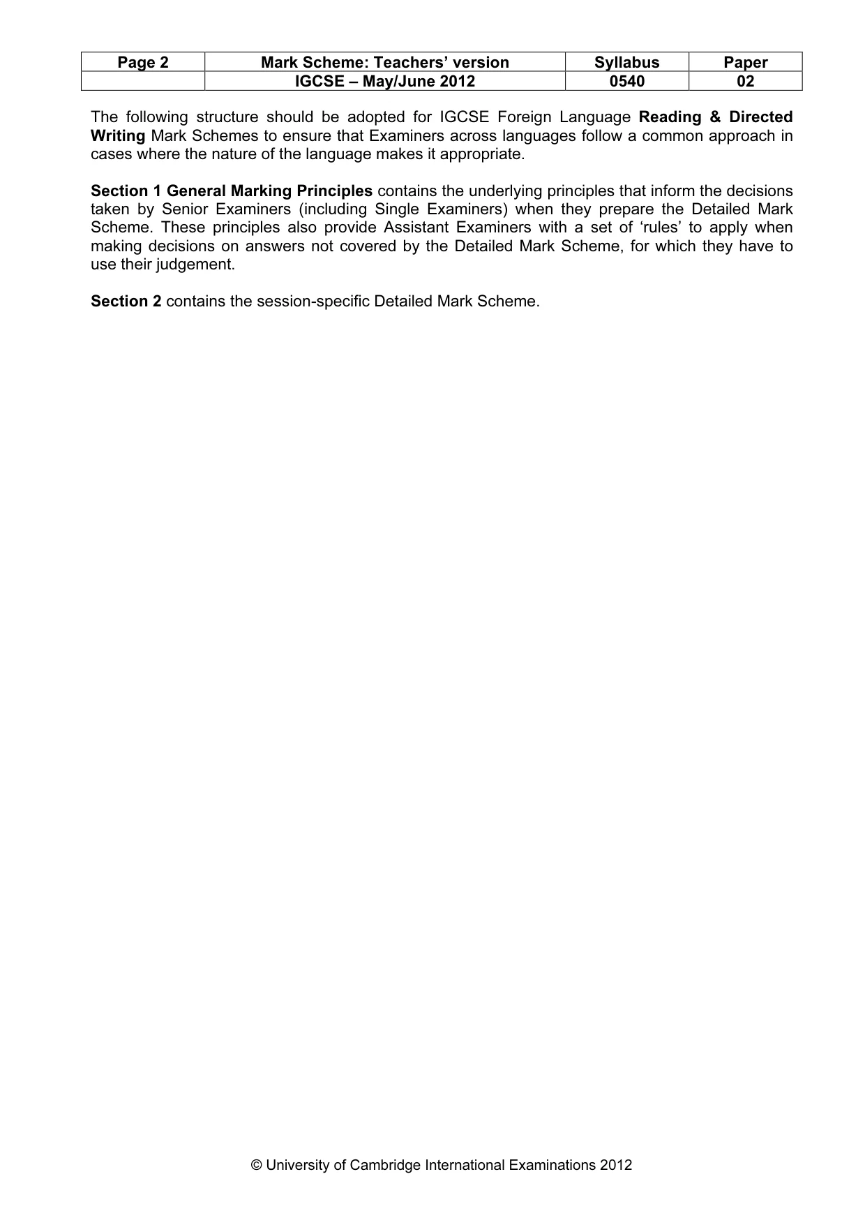 Mark scheme, page 2 of 13