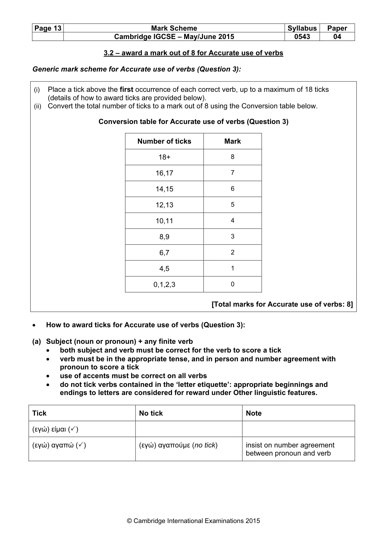 Mark scheme, page 13 of 24