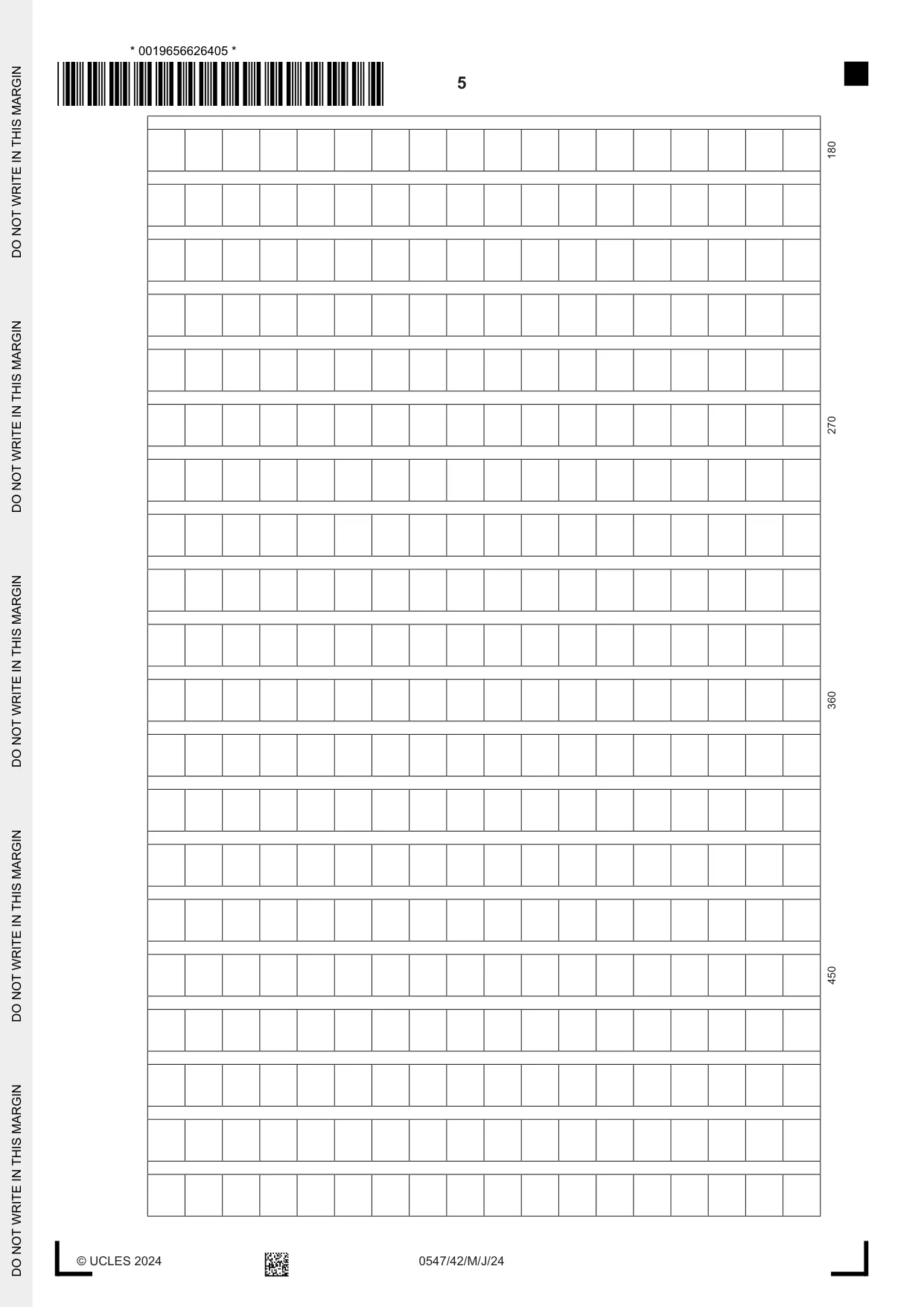 Cambridge IGCSE Chinese (Mandarin) - Foreign Language 0547 2024 May/June Paper 4 · Variant 2 question paper, page 5 of 8