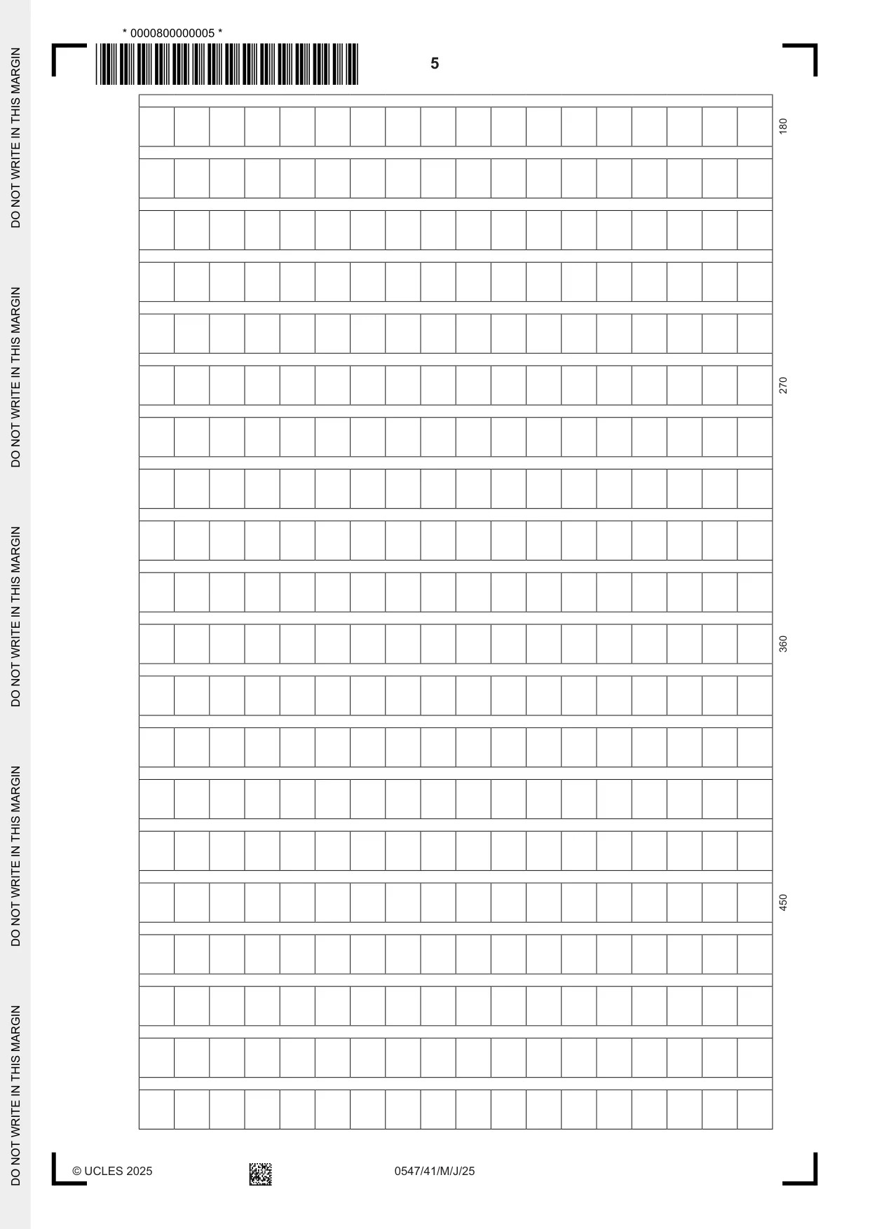 Cambridge IGCSE Chinese (Mandarin) - Foreign Language 0547 2025 May/June Paper 4 · Variant 1 question paper, page 5 of 8