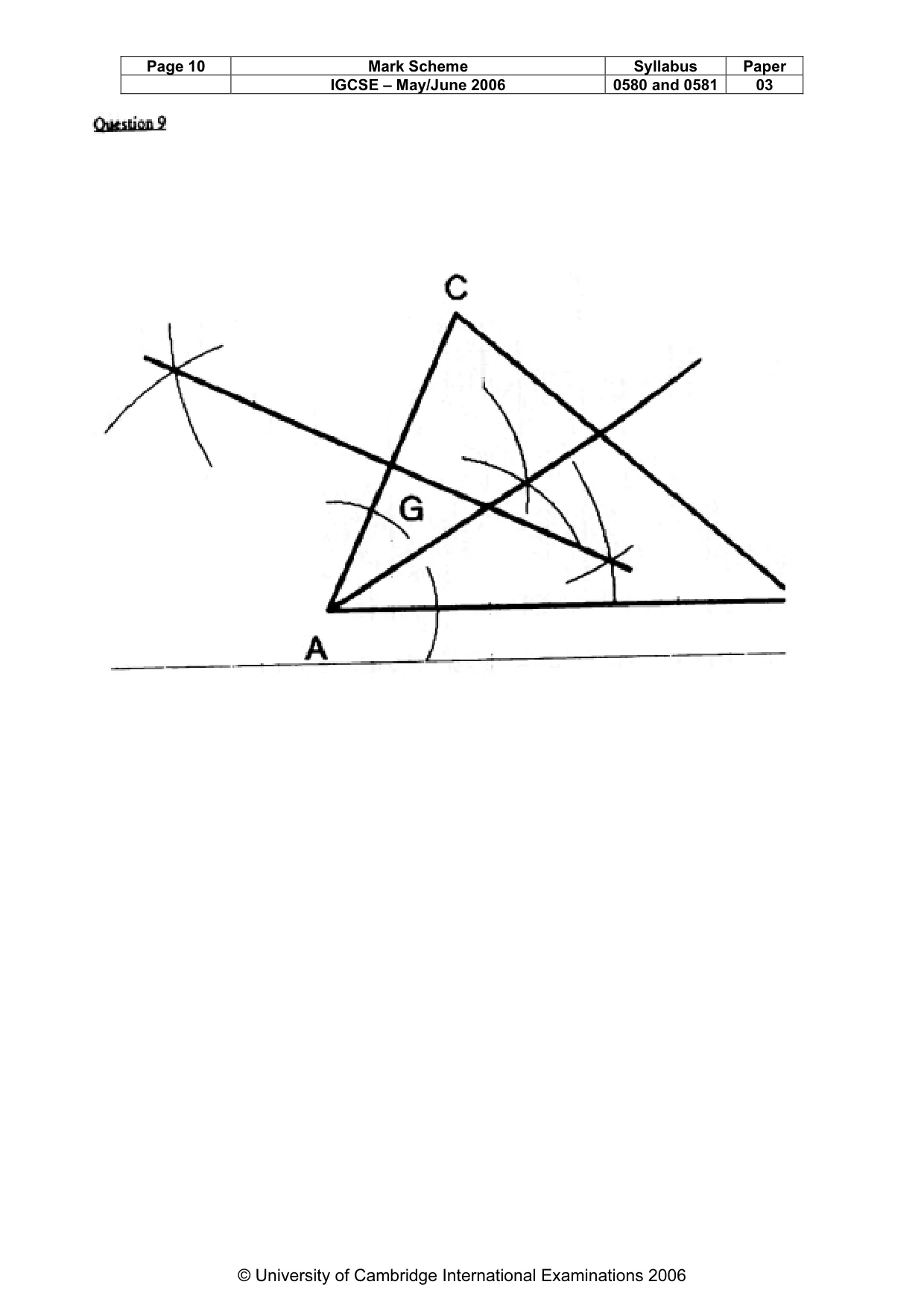 Mark scheme, page 11 of 11