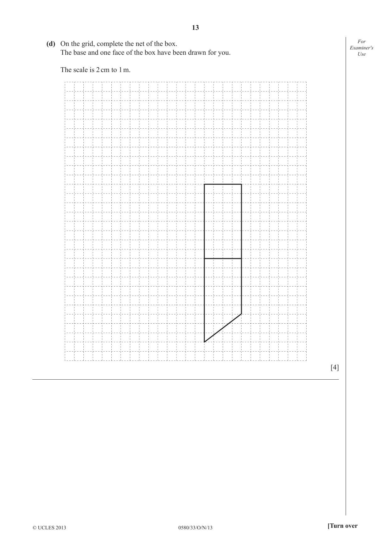 Cambridge IGCSE Mathematics 0580 2013 Oct/Nov Paper 3 · Variant 3 question paper, page 13 of 16