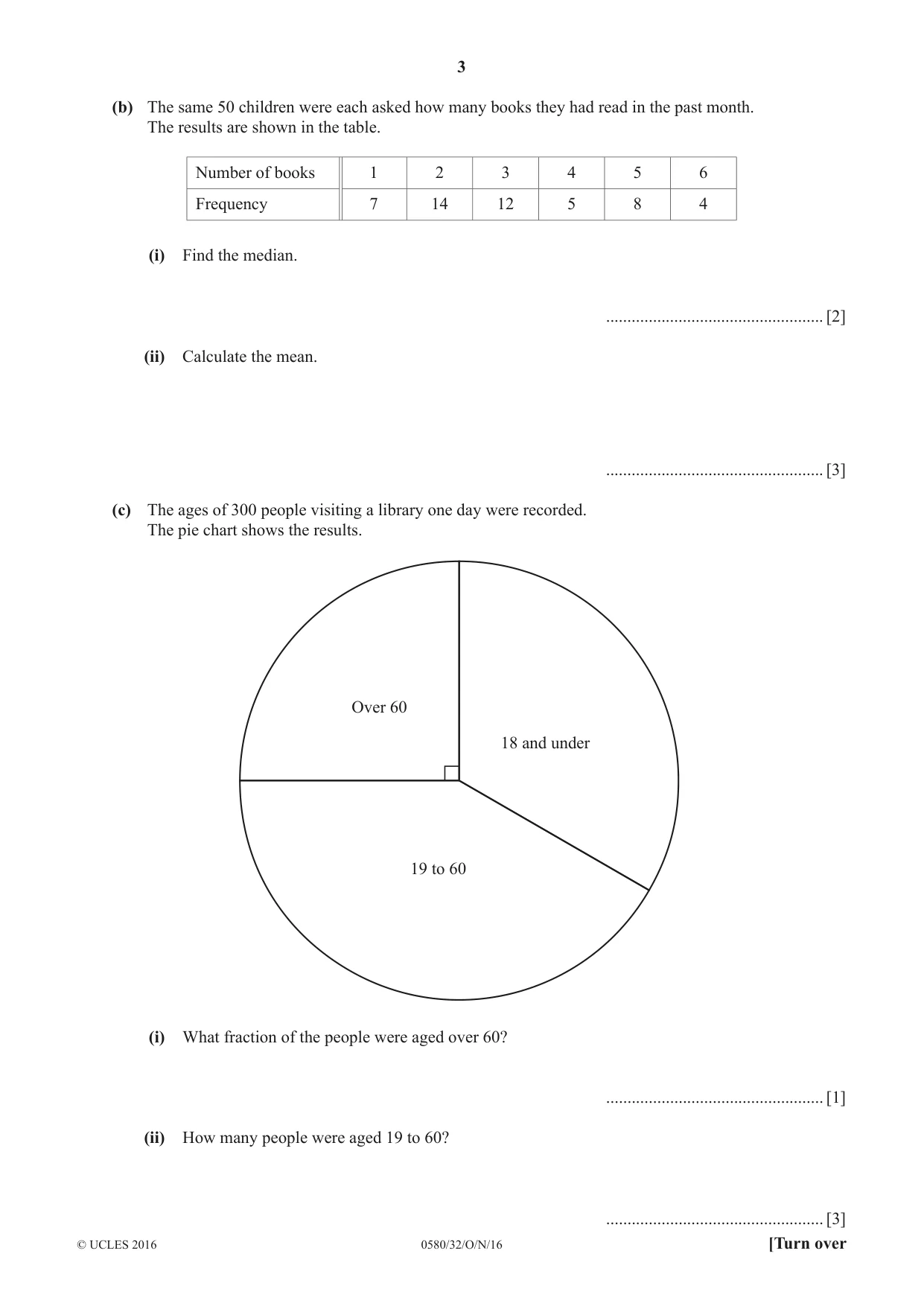 Cambridge IGCSE Mathematics 0580 2016 Oct/Nov Paper 3 · Variant 2 question paper, page 3 of 16