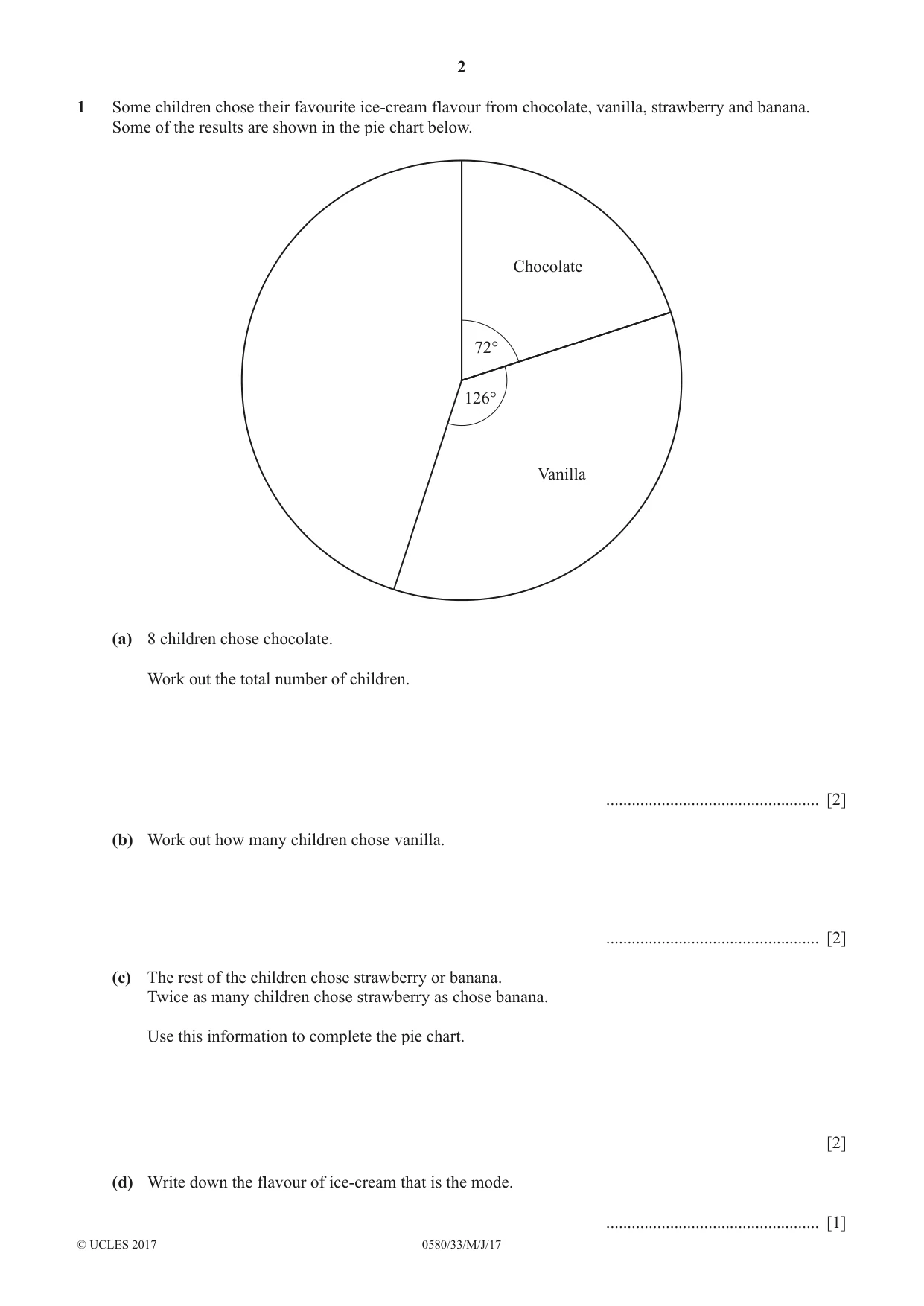 Cambridge IGCSE Mathematics 0580 2017 May/June Paper 3 · Variant 3 question paper, page 2 of 16
