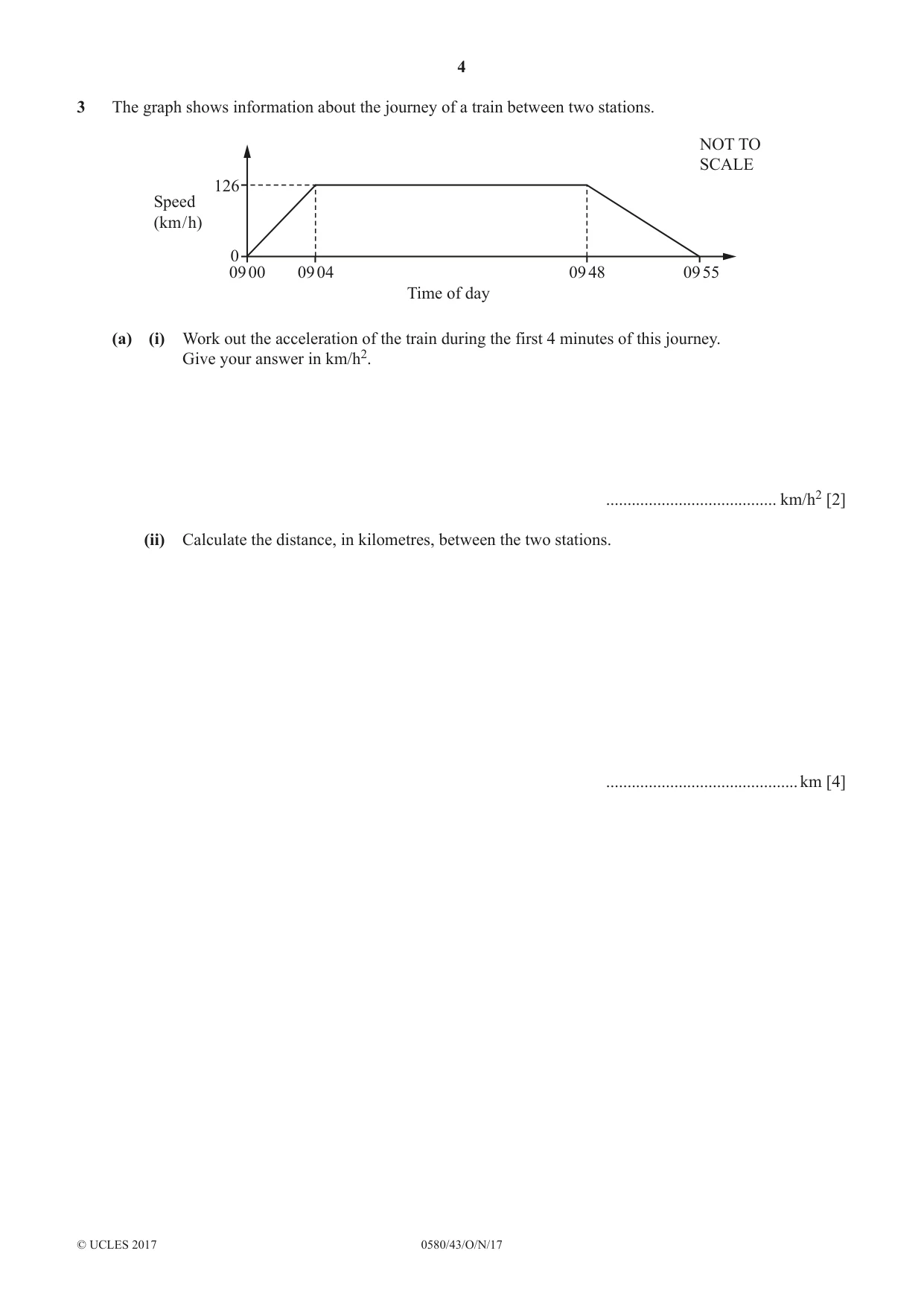 Cambridge IGCSE Mathematics 0580 2017 Oct/Nov Paper 4 · Variant 3 question paper, page 4 of 16