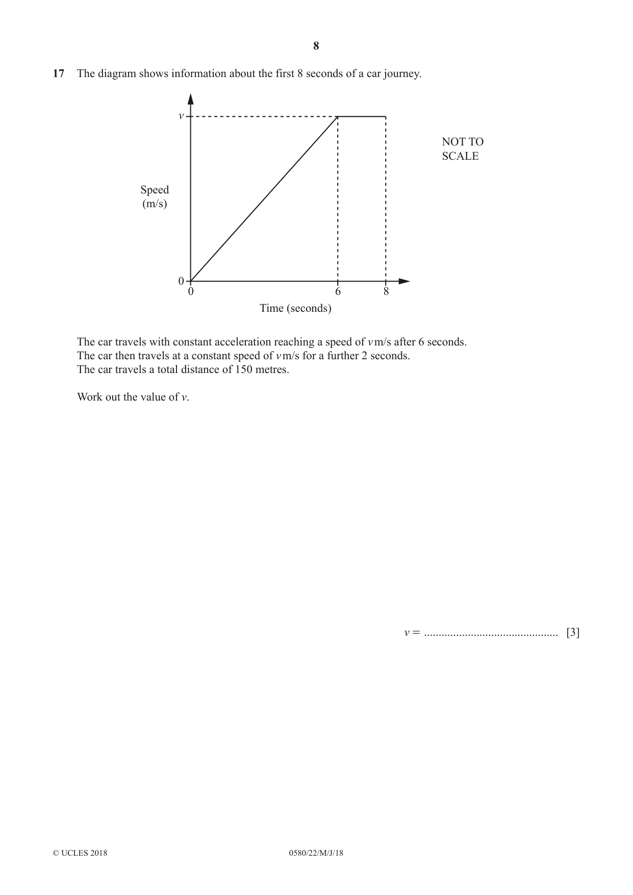 Cambridge IGCSE Mathematics 0580 2018 May/June Paper 2 · Variant 2 question paper, page 8 of 16