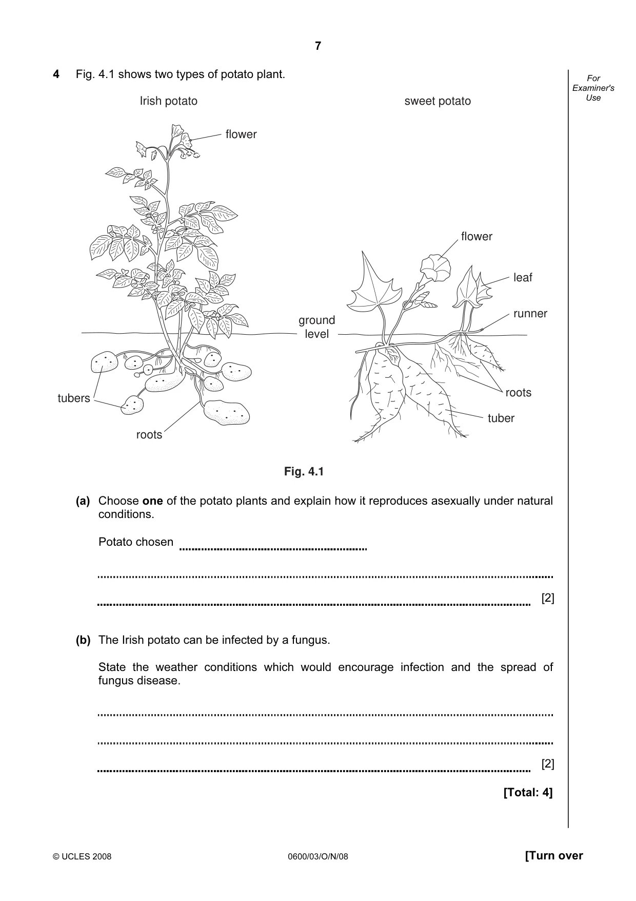 Cambridge IGCSE Agriculture 0600 2008 Oct/Nov Paper 3 · Variant 1 question paper, page 7 of 12