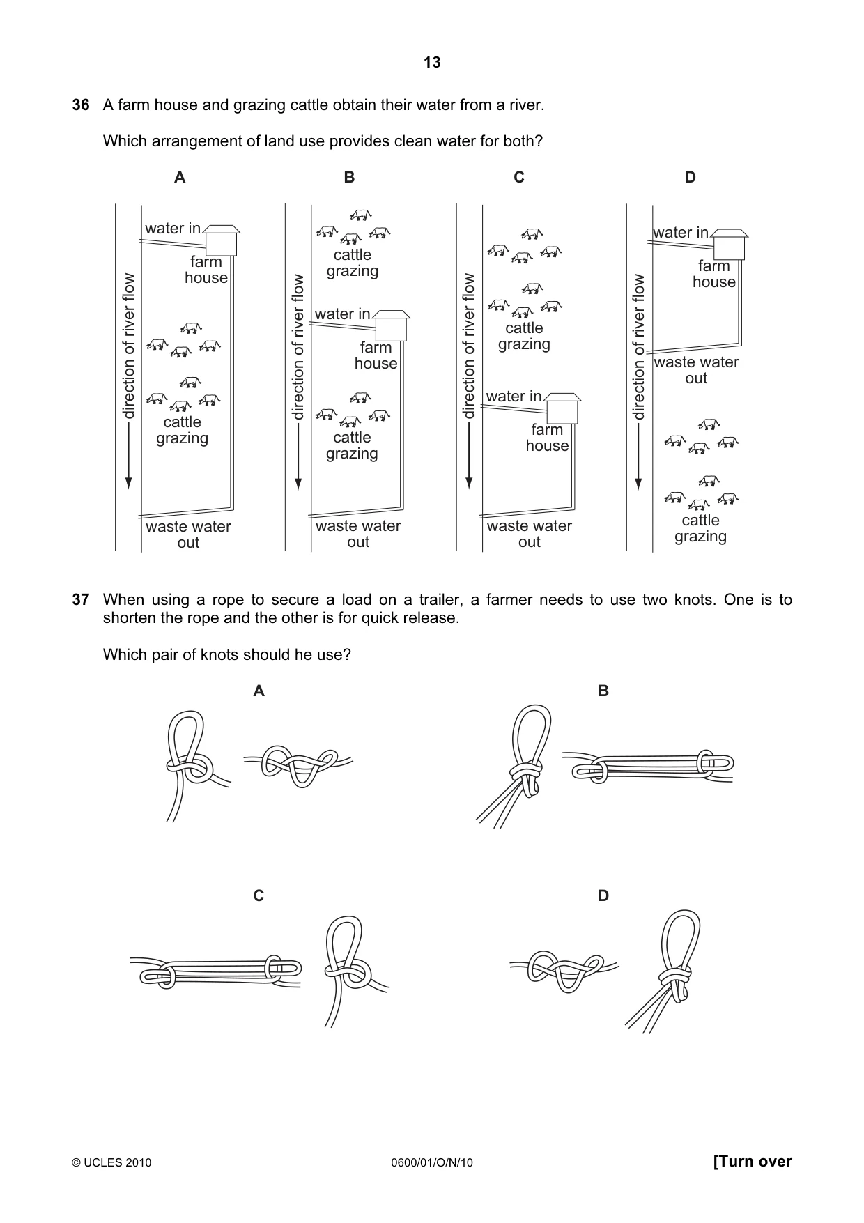 Cambridge IGCSE Agriculture 0600 2010 Oct/Nov Paper 1 · Variant 1 question paper, page 13 of 16