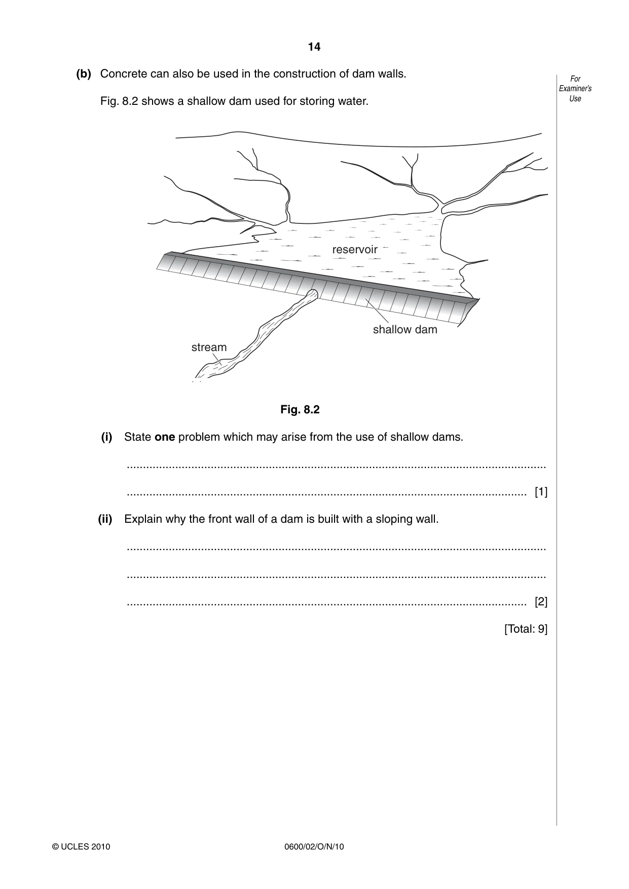 Cambridge IGCSE Agriculture 0600 2010 Oct/Nov Paper 2 · Variant 1 question paper, page 14 of 16