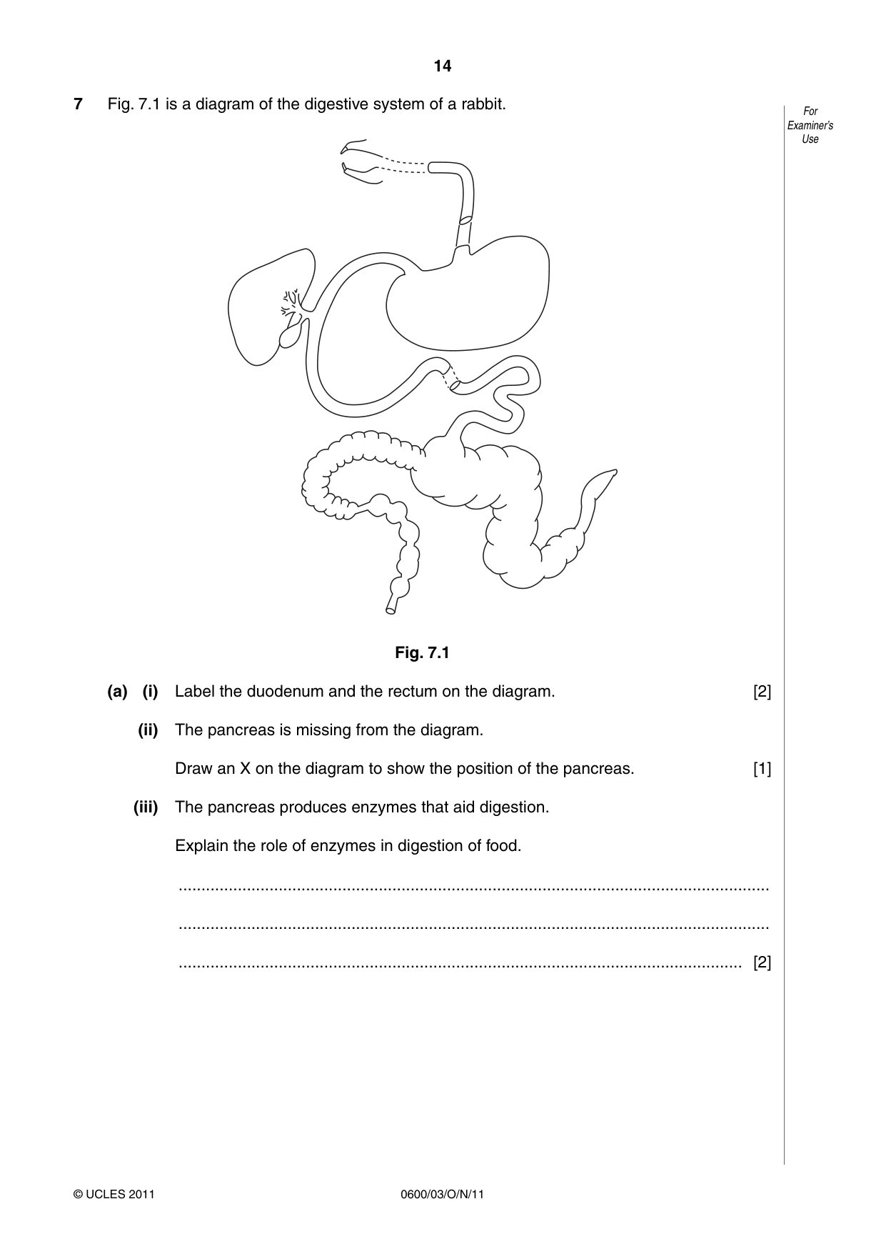 Cambridge IGCSE Agriculture 0600 2011 Oct/Nov Paper 3 · Variant 1 question paper, page 14 of 20
