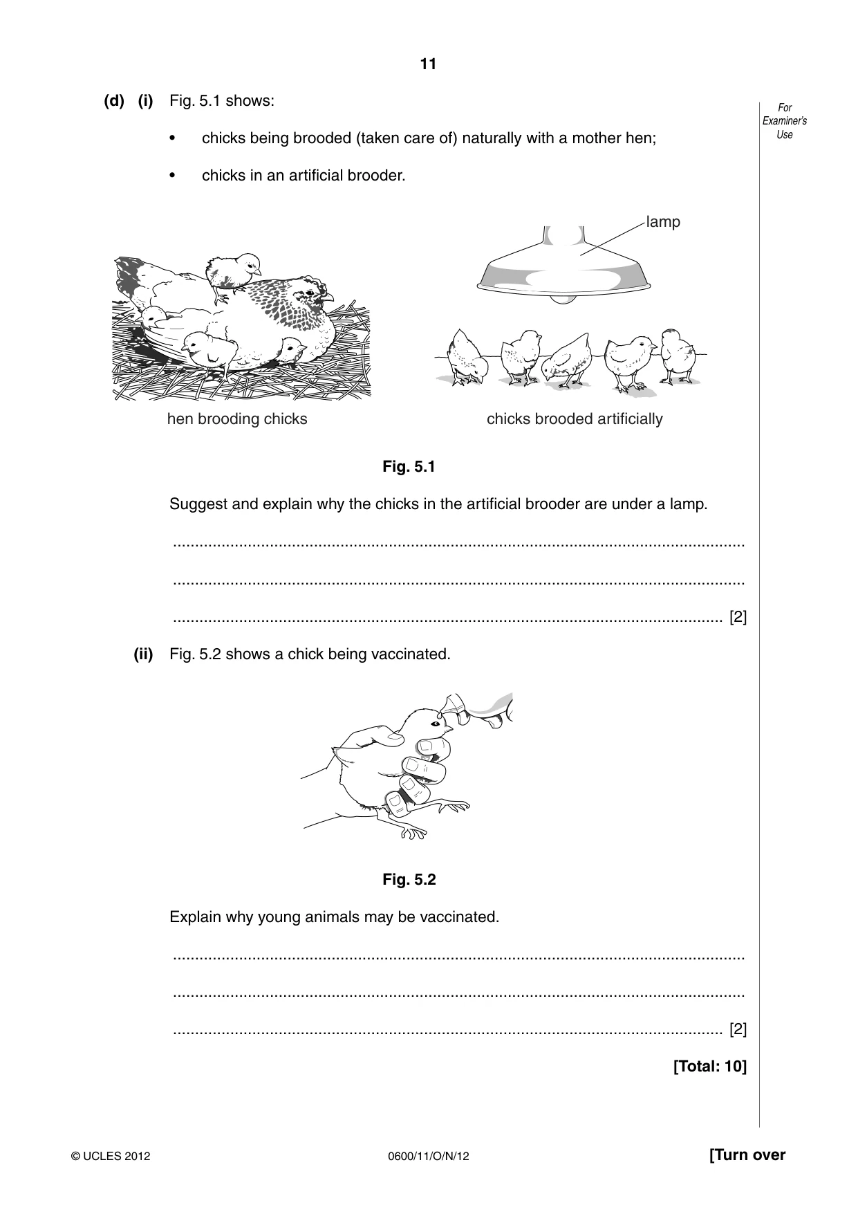 Cambridge IGCSE Agriculture 0600 2012 Oct/Nov Paper 1 · Variant 1 question paper, page 11 of 24