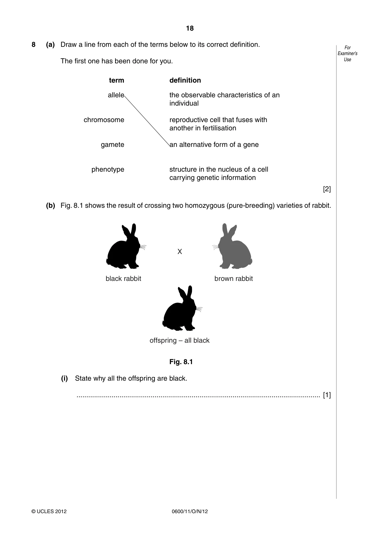 Cambridge IGCSE Agriculture 0600 2012 Oct/Nov Paper 1 · Variant 1 question paper, page 18 of 24