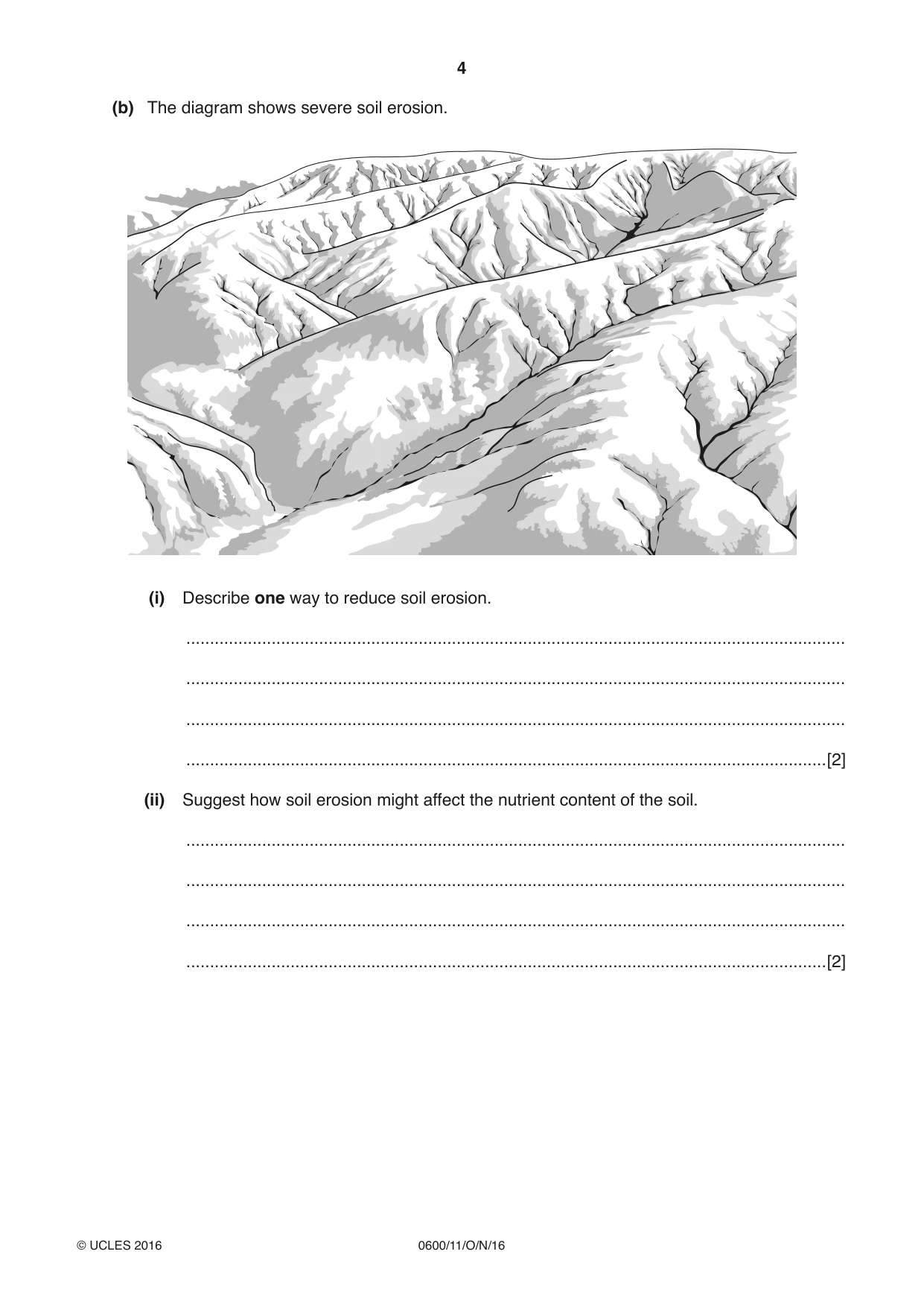 Cambridge IGCSE Agriculture 0600 2016 Oct/Nov Paper 1 · Variant 1 question paper, page 4 of 16