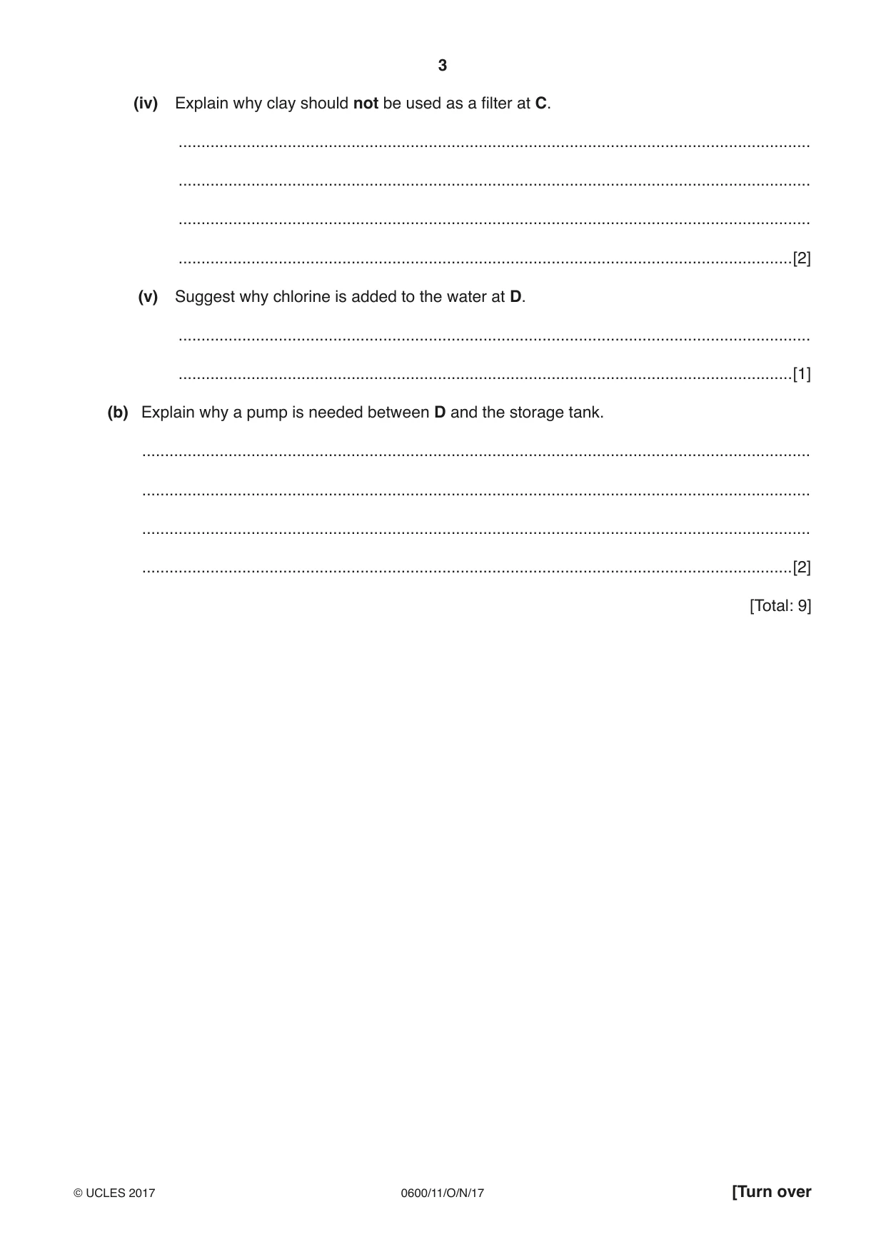 Cambridge IGCSE Agriculture 0600 2017 Oct/Nov Paper 1 · Variant 1 question paper, page 3 of 16