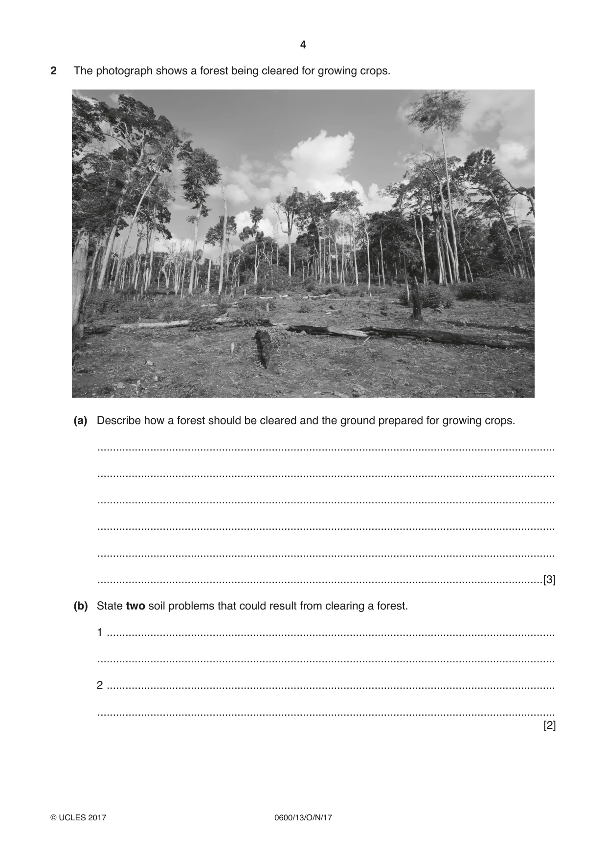Cambridge IGCSE Agriculture 0600 2017 Oct/Nov Paper 1 · Variant 3 question paper, page 4 of 16