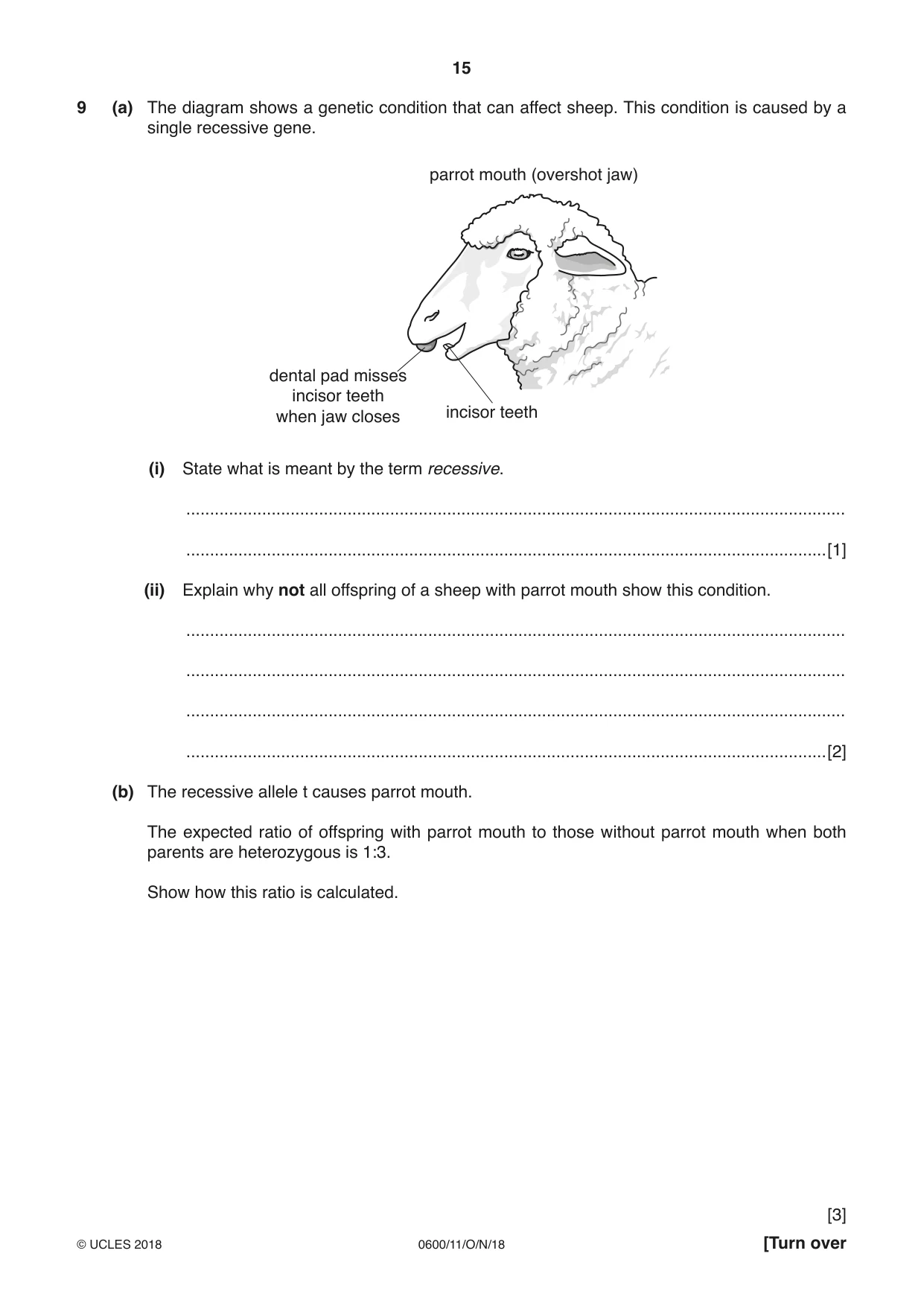 Cambridge IGCSE Agriculture 0600 2018 Oct/Nov Paper 1 · Variant 1 question paper, page 15 of 20