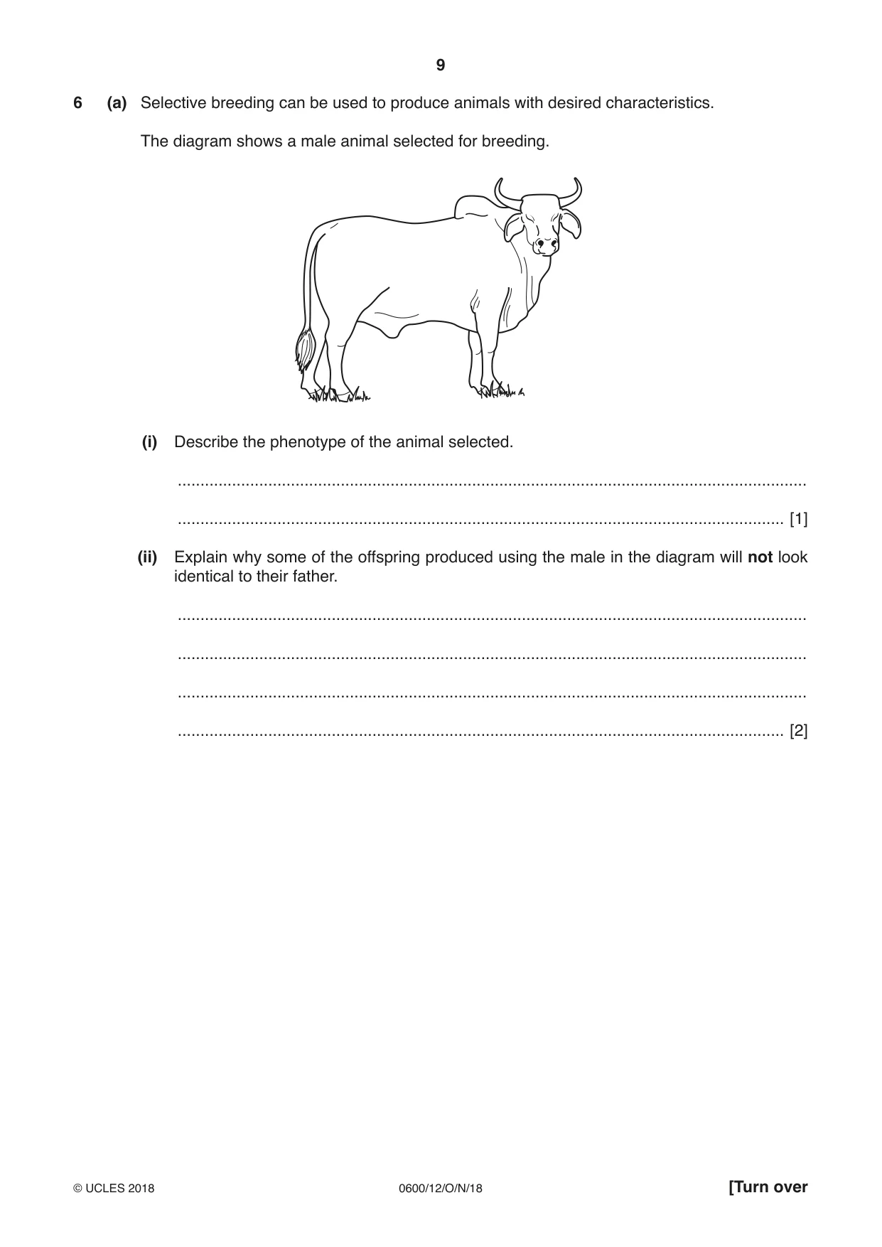 Cambridge IGCSE Agriculture 0600 2018 Oct/Nov Paper 1 · Variant 2 question paper, page 9 of 16
