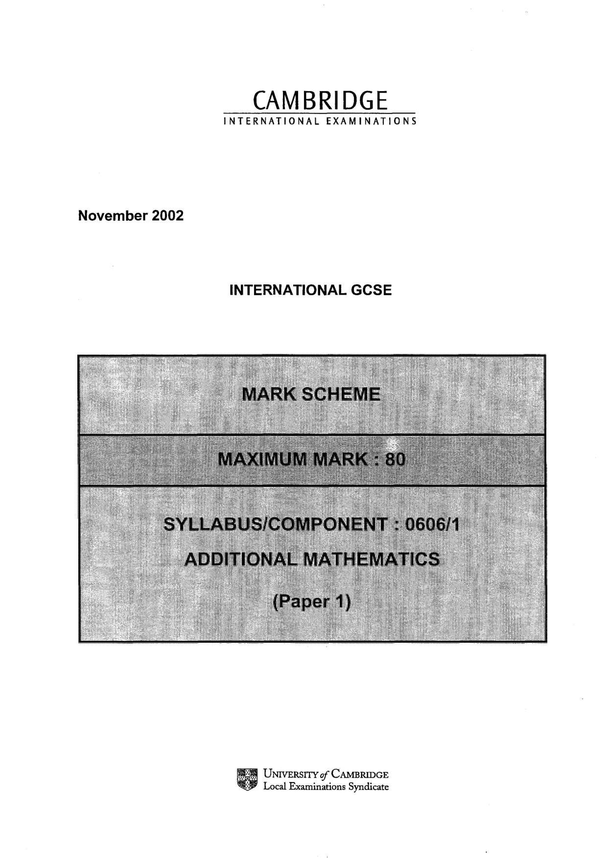 Mark scheme, page 4 of 7