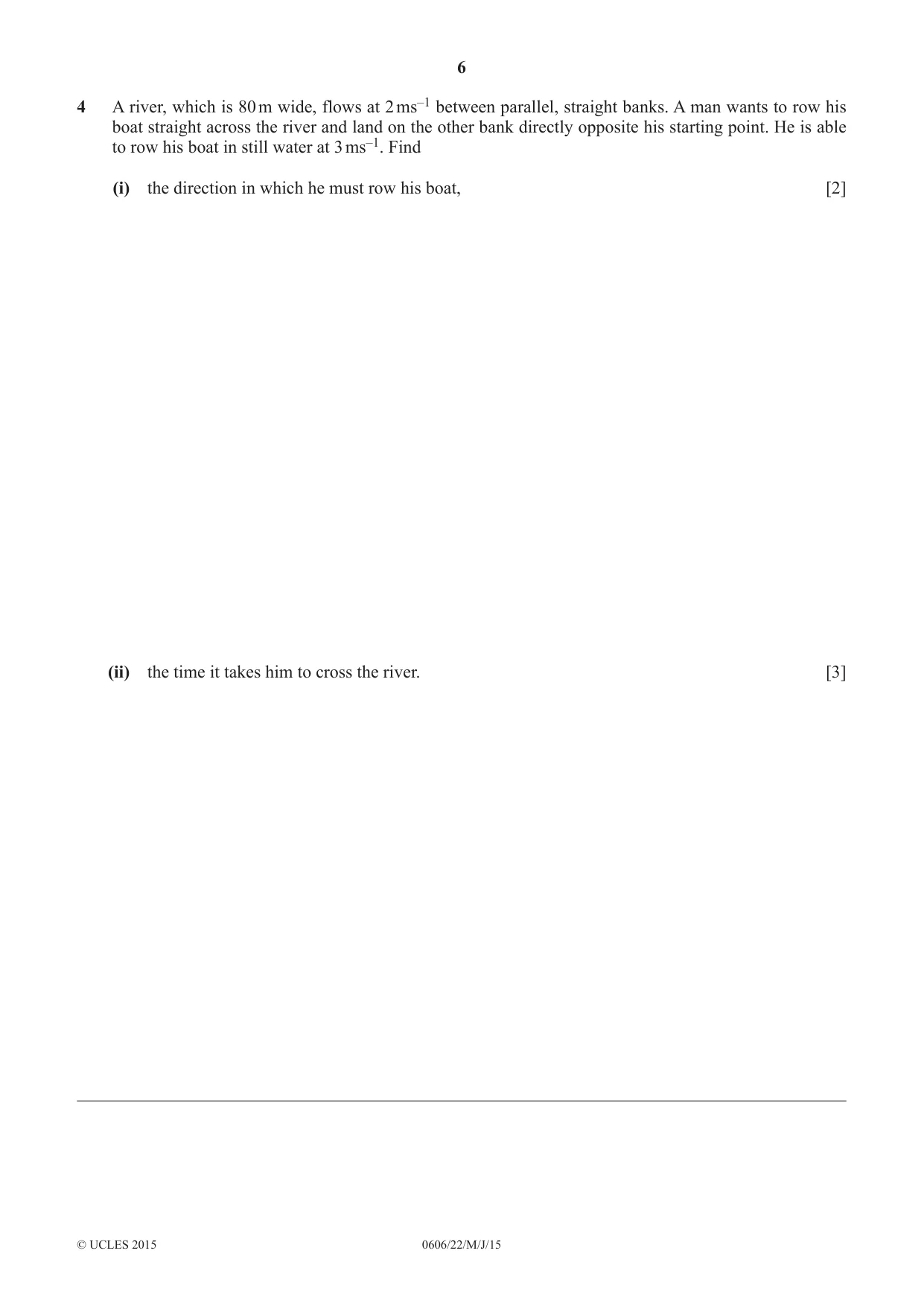 Cambridge IGCSE Mathematics - Additional 0606 2015 May/June Paper 2 · Variant 2 question paper, page 6 of 16