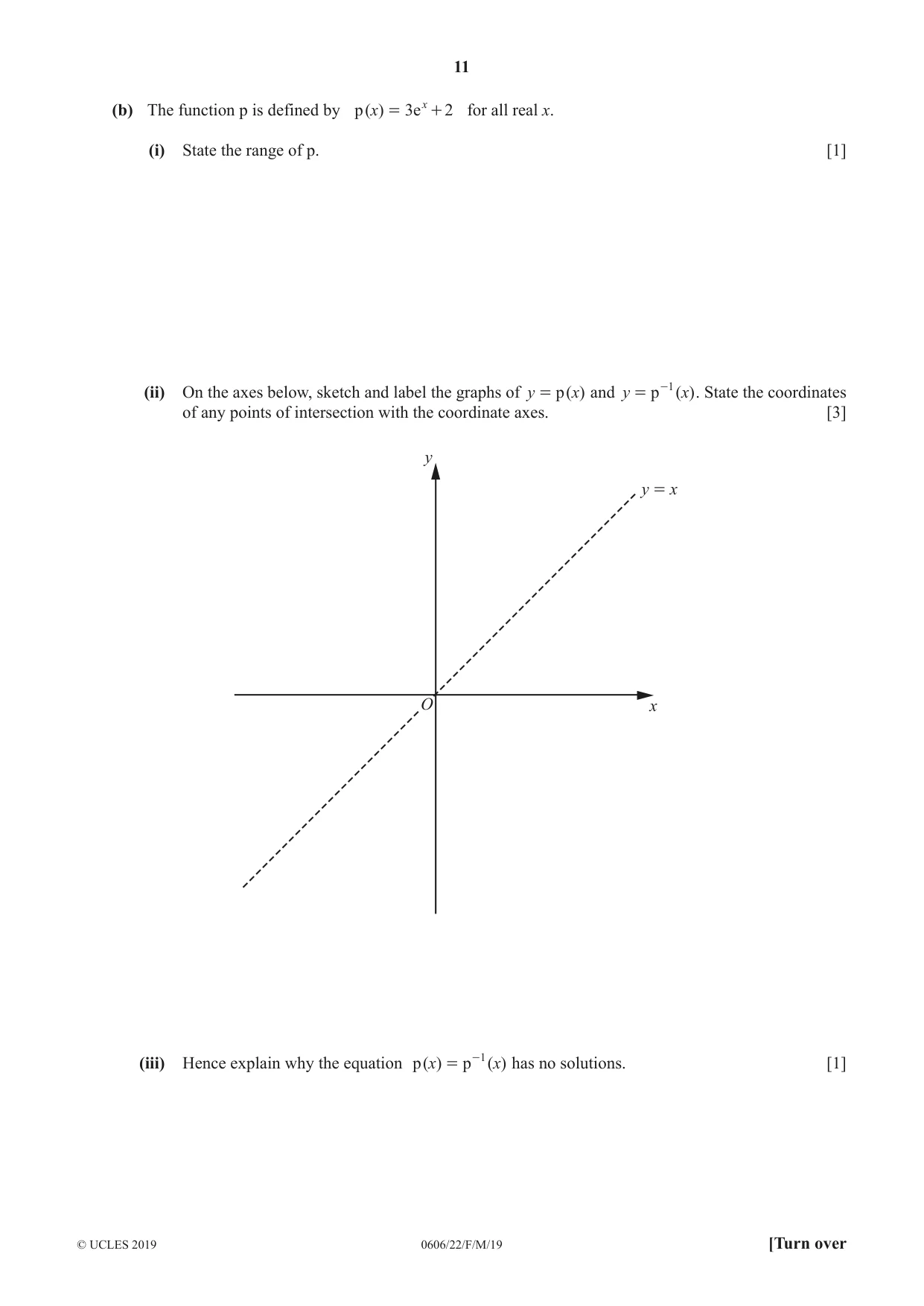 Cambridge IGCSE Mathematics - Additional 0606 2019 Feb/March Paper 2 · Variant 2 question paper, page 11 of 16