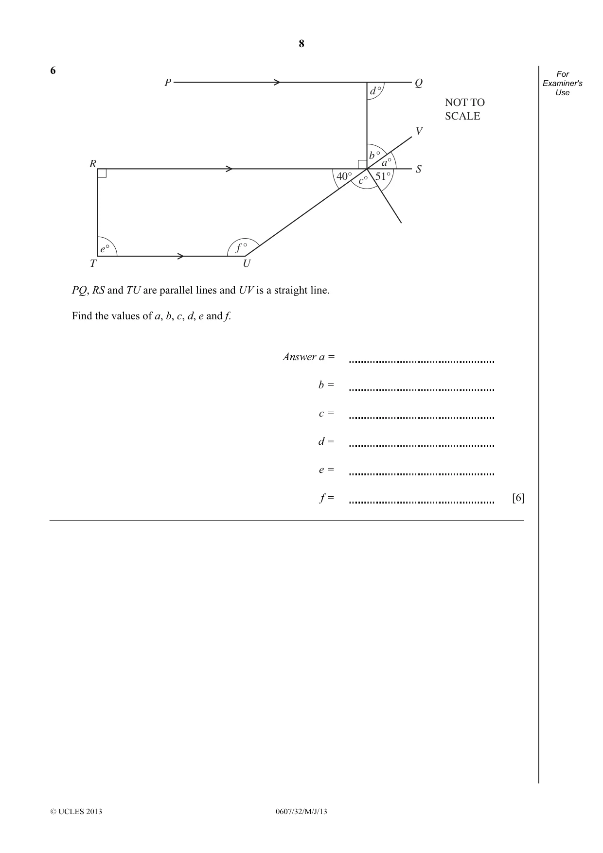 Cambridge IGCSE Mathematics - International 0607 2013 May/June Paper 3 · Variant 2 question paper, page 8 of 16