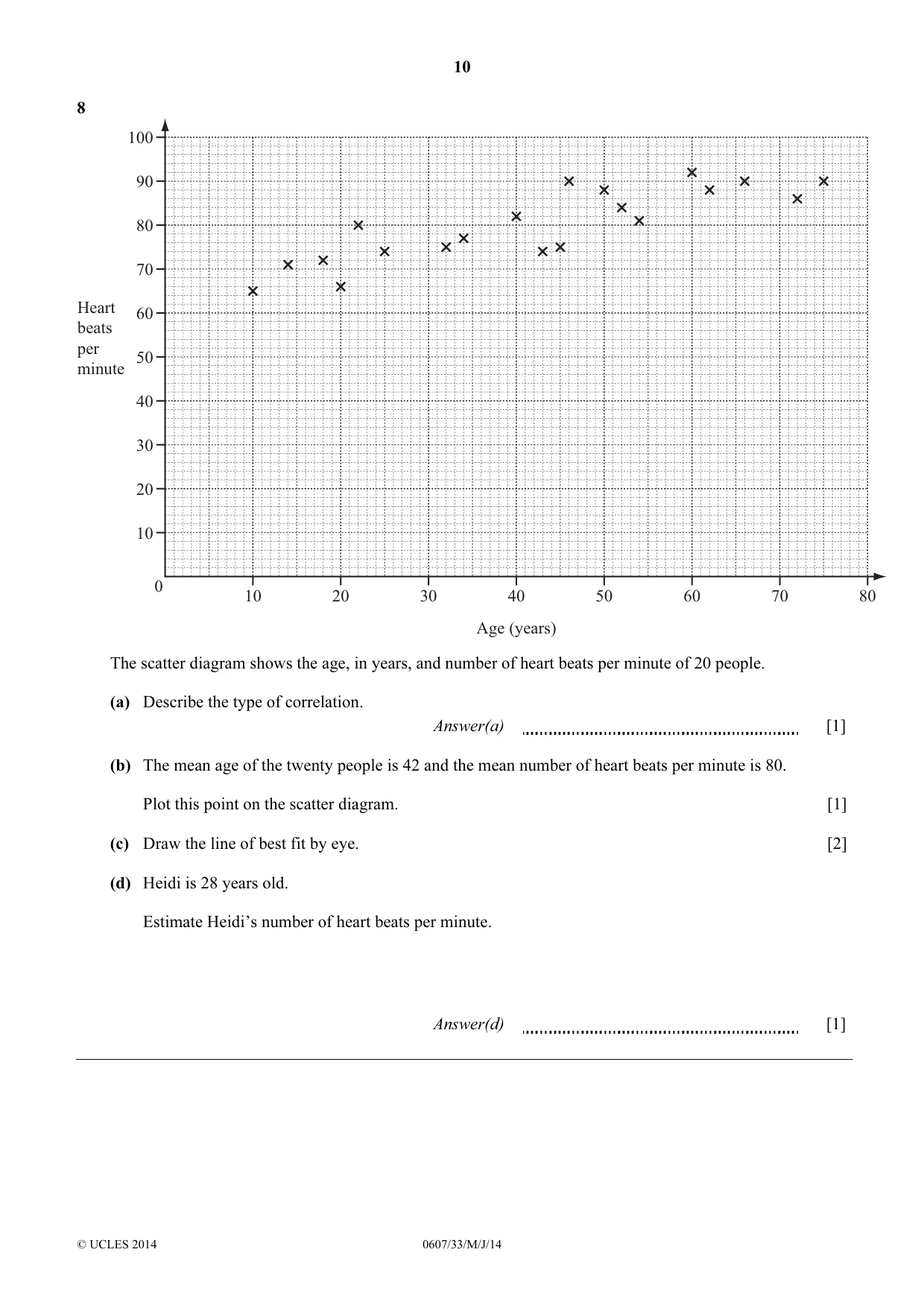 Cambridge IGCSE Mathematics - International 0607 2014 May/June Paper 3 · Variant 3 question paper, page 10 of 16