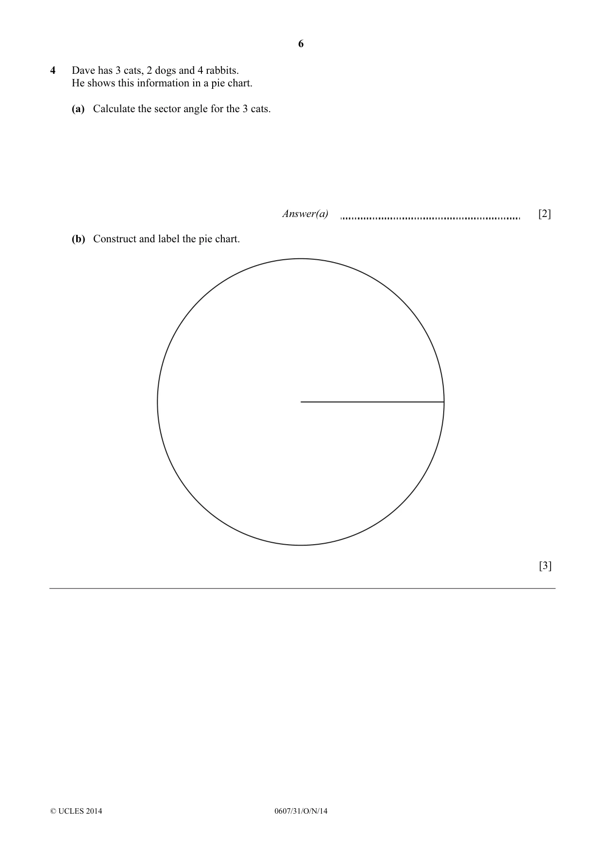 Cambridge IGCSE Mathematics - International 0607 2014 Oct/Nov Paper 3 · Variant 1 question paper, page 6 of 16