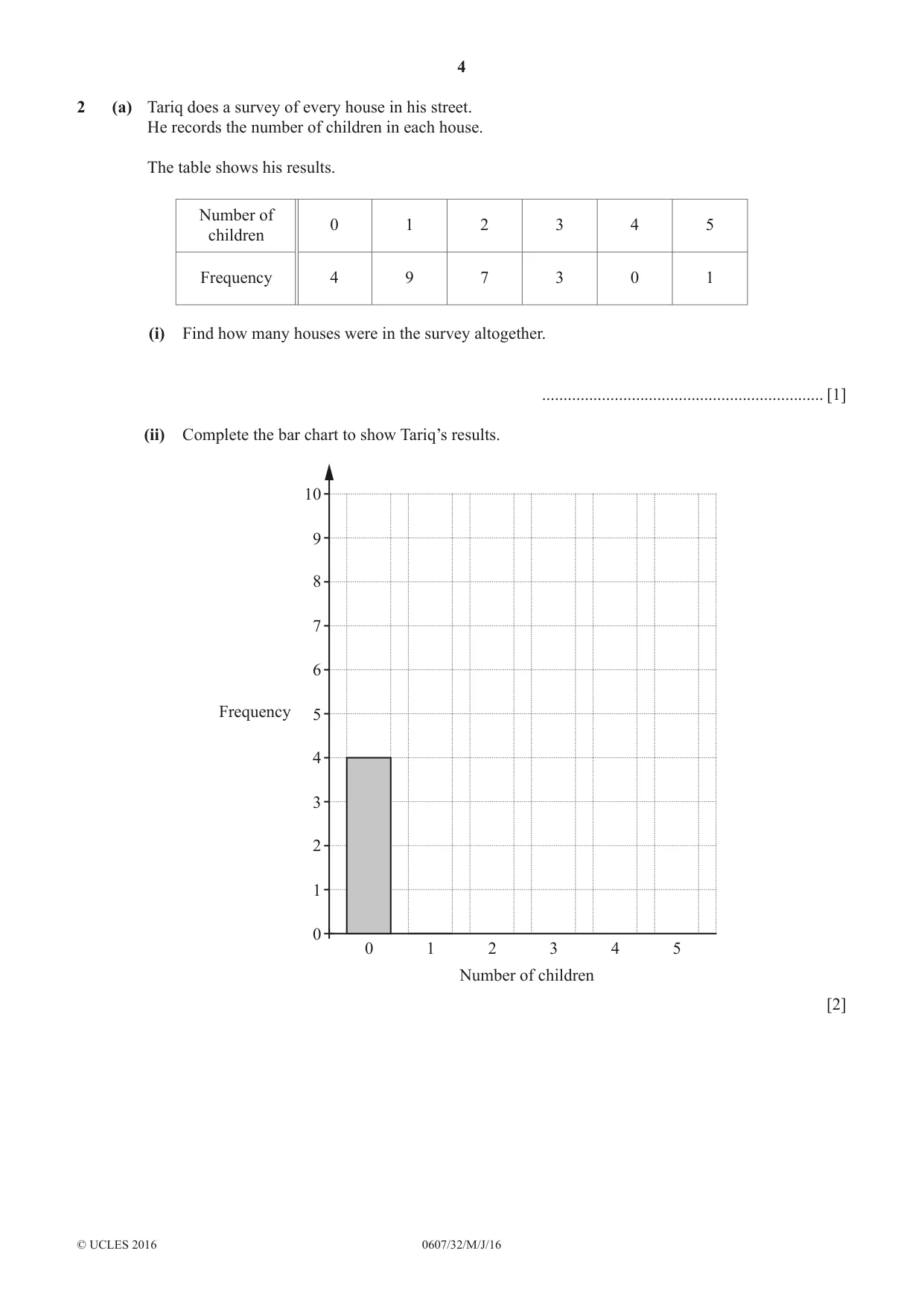 Cambridge IGCSE Mathematics - International 0607 2016 May/June Paper 3 · Variant 2 question paper, page 4 of 20