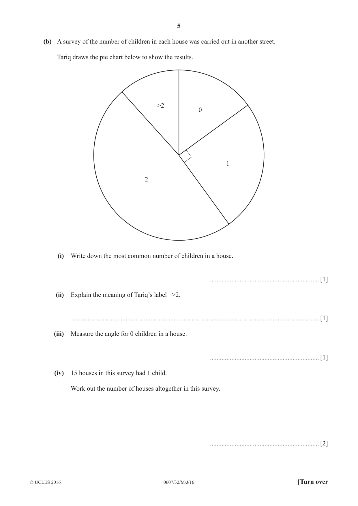 Cambridge IGCSE Mathematics - International 0607 2016 May/June Paper 3 · Variant 2 question paper, page 5 of 20