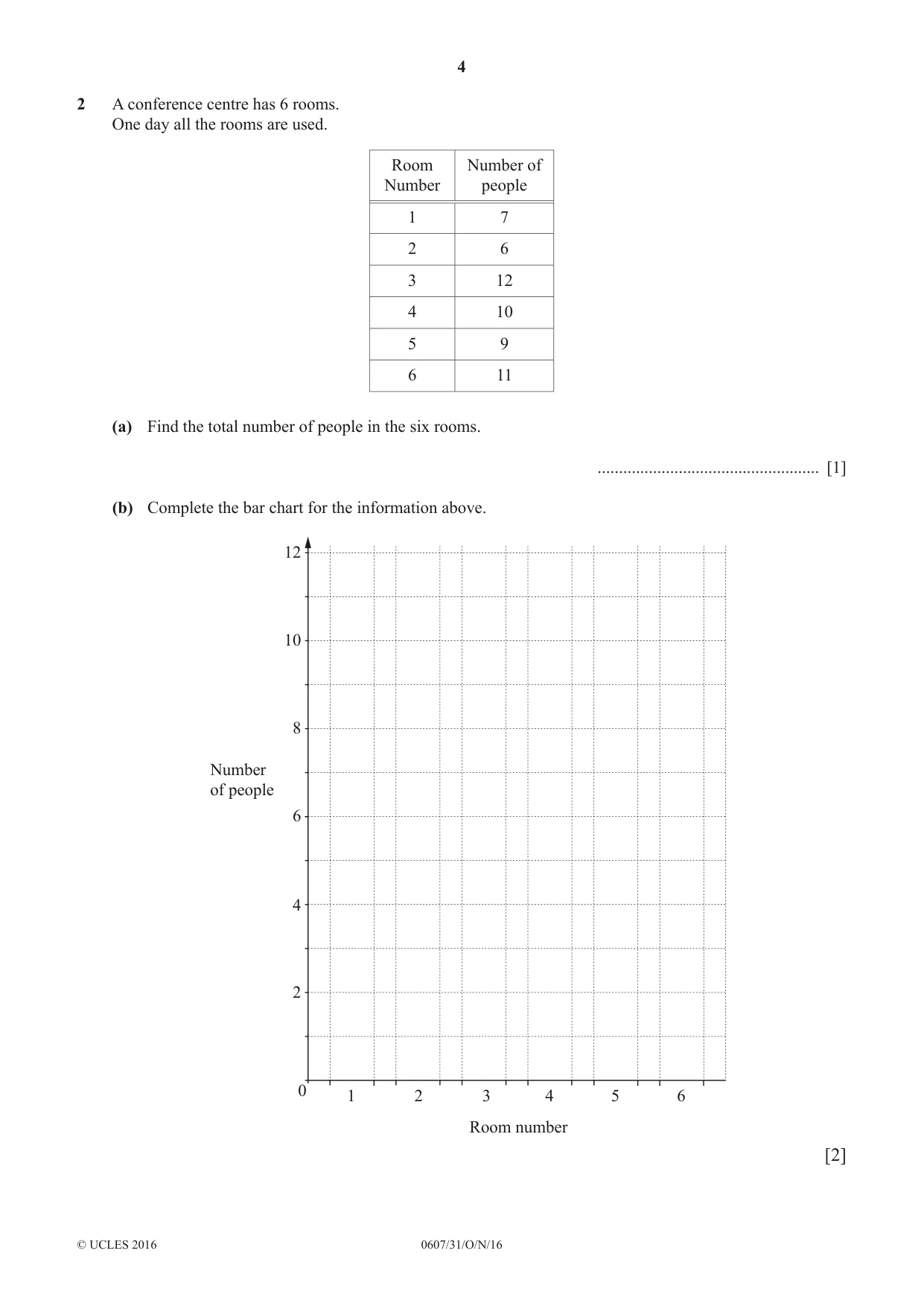 Cambridge IGCSE Mathematics - International 0607 2016 Oct/Nov Paper 3 · Variant 1 question paper, page 4 of 16