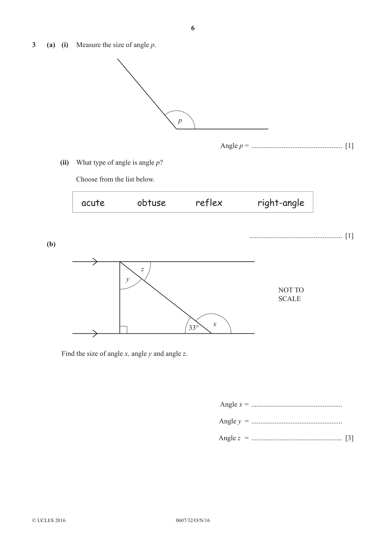 Cambridge IGCSE Mathematics - International 0607 2016 Oct/Nov Paper 3 · Variant 2 question paper, page 6 of 20