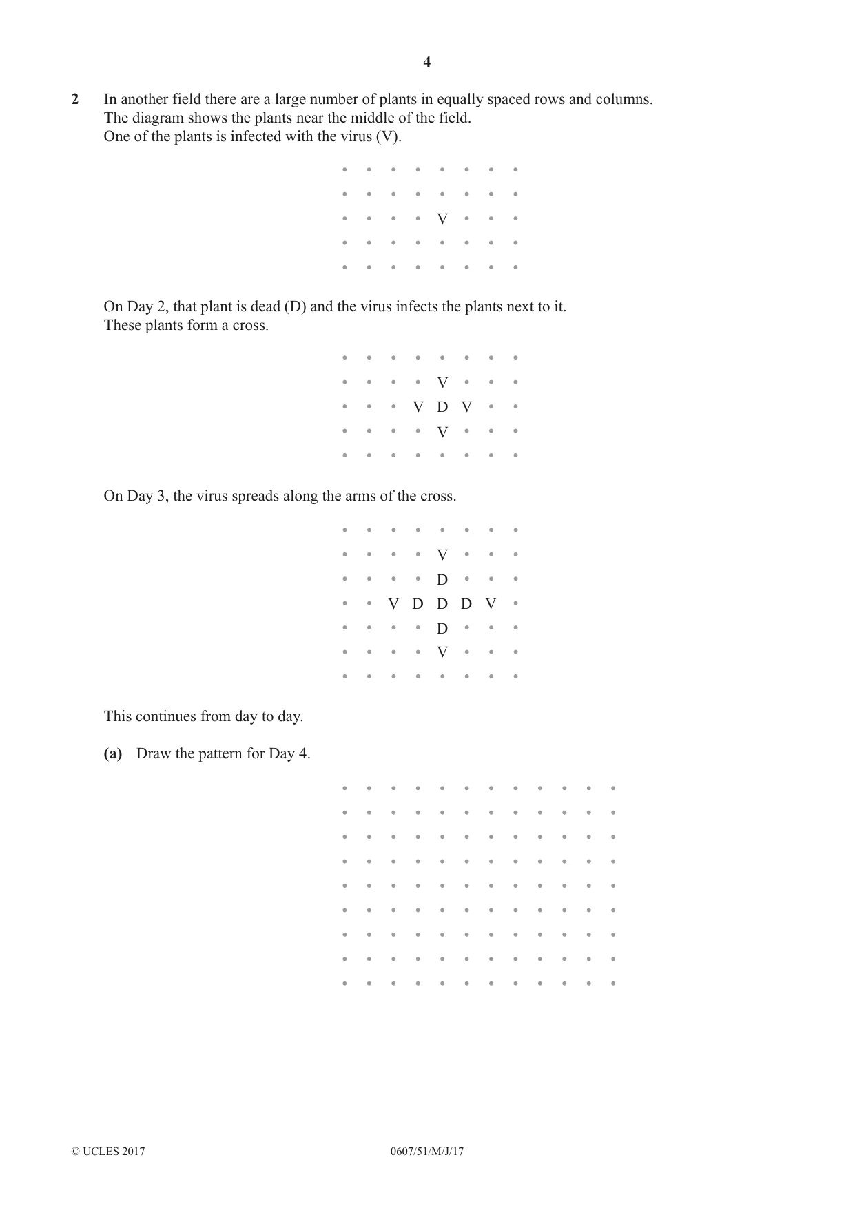Cambridge IGCSE Mathematics - International 0607 2017 May/June Paper 5 · Variant 1 question paper, page 4 of 8