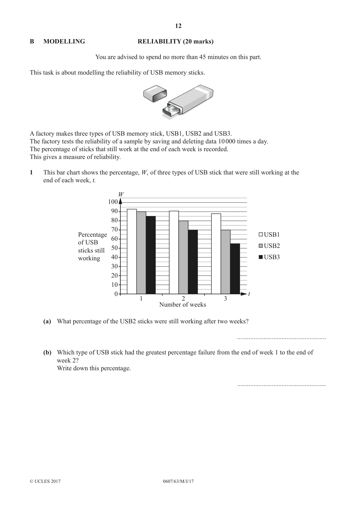Cambridge IGCSE Mathematics - International 0607 2017 May/June Paper 6 · Variant 3 question paper, page 12 of 16